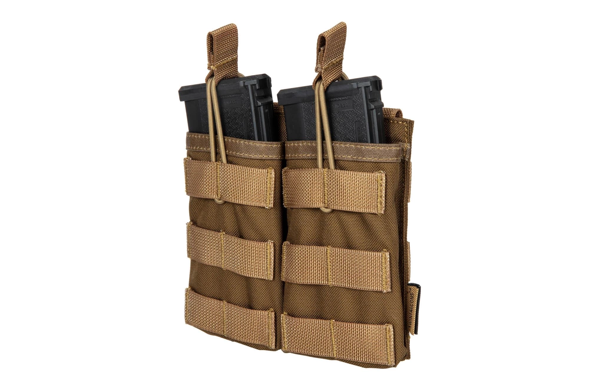 Bolsa de carga doble universal para cargadores - Marrón coyote