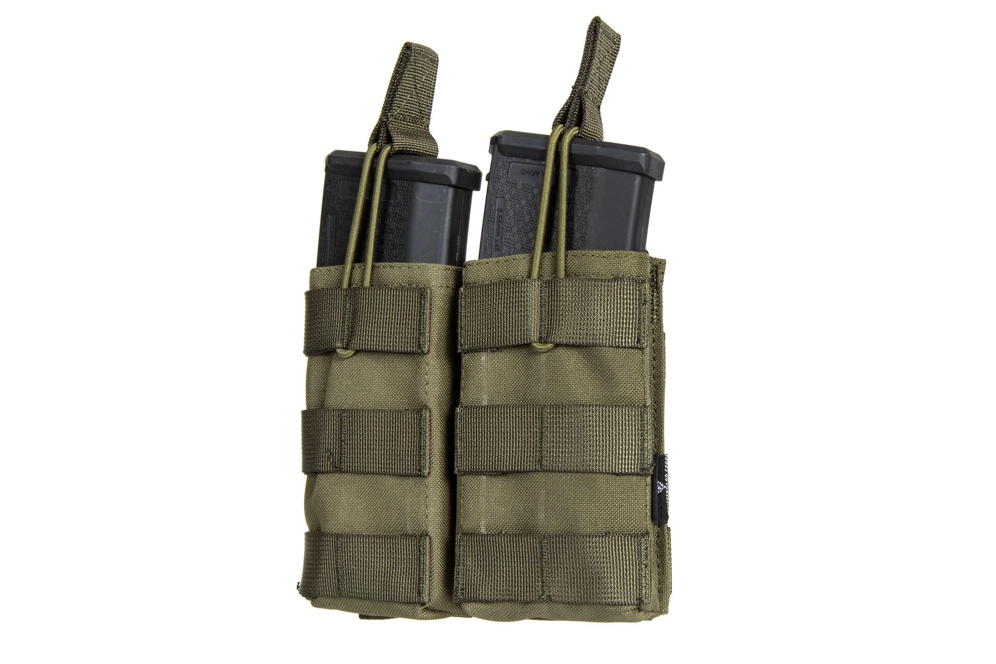 Bolsa doble MOLLE para 2 cargadores tipo M4/M16 - Verde Ranger