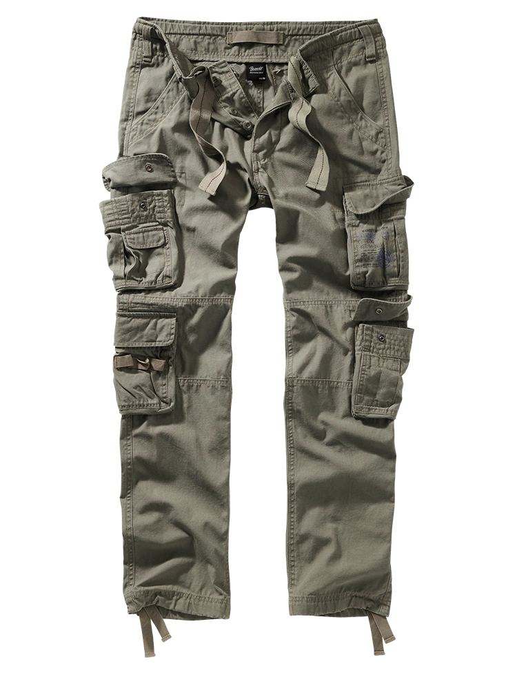 Brandit Pure Slim Fit Pantalones Oliva