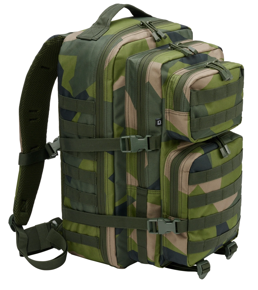 Brandit US Cooper 40L mochila táctica M90 Swedish Camo
