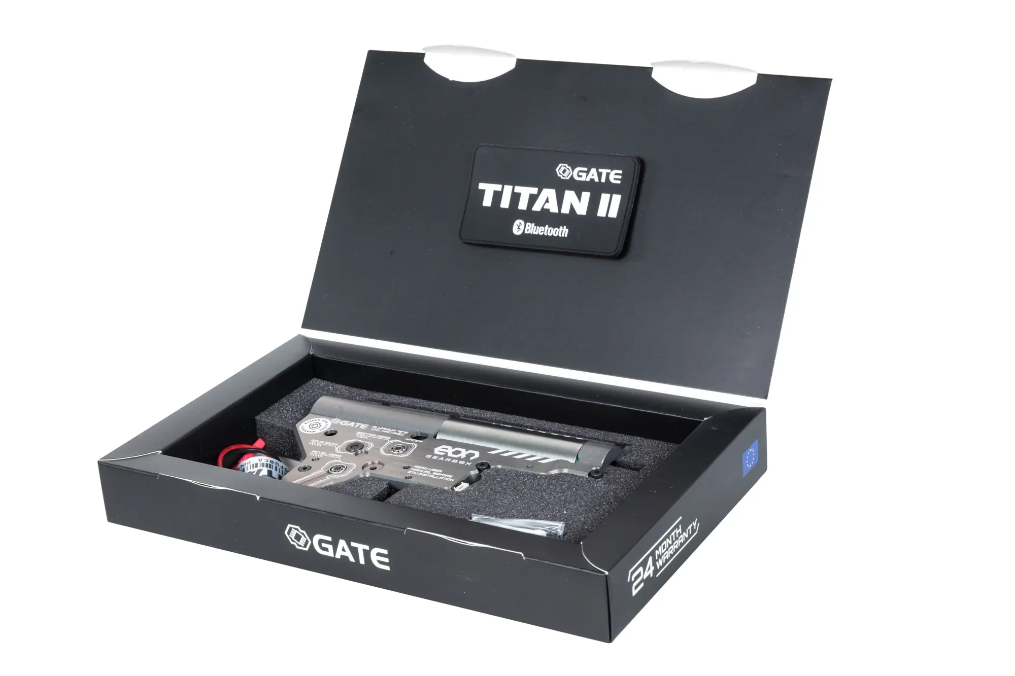 Caja de cambios completa GATE EON V2 con TITAN II Bluetooth® integrado Carrera corta 330 FPS/1J (Cableado delantero)