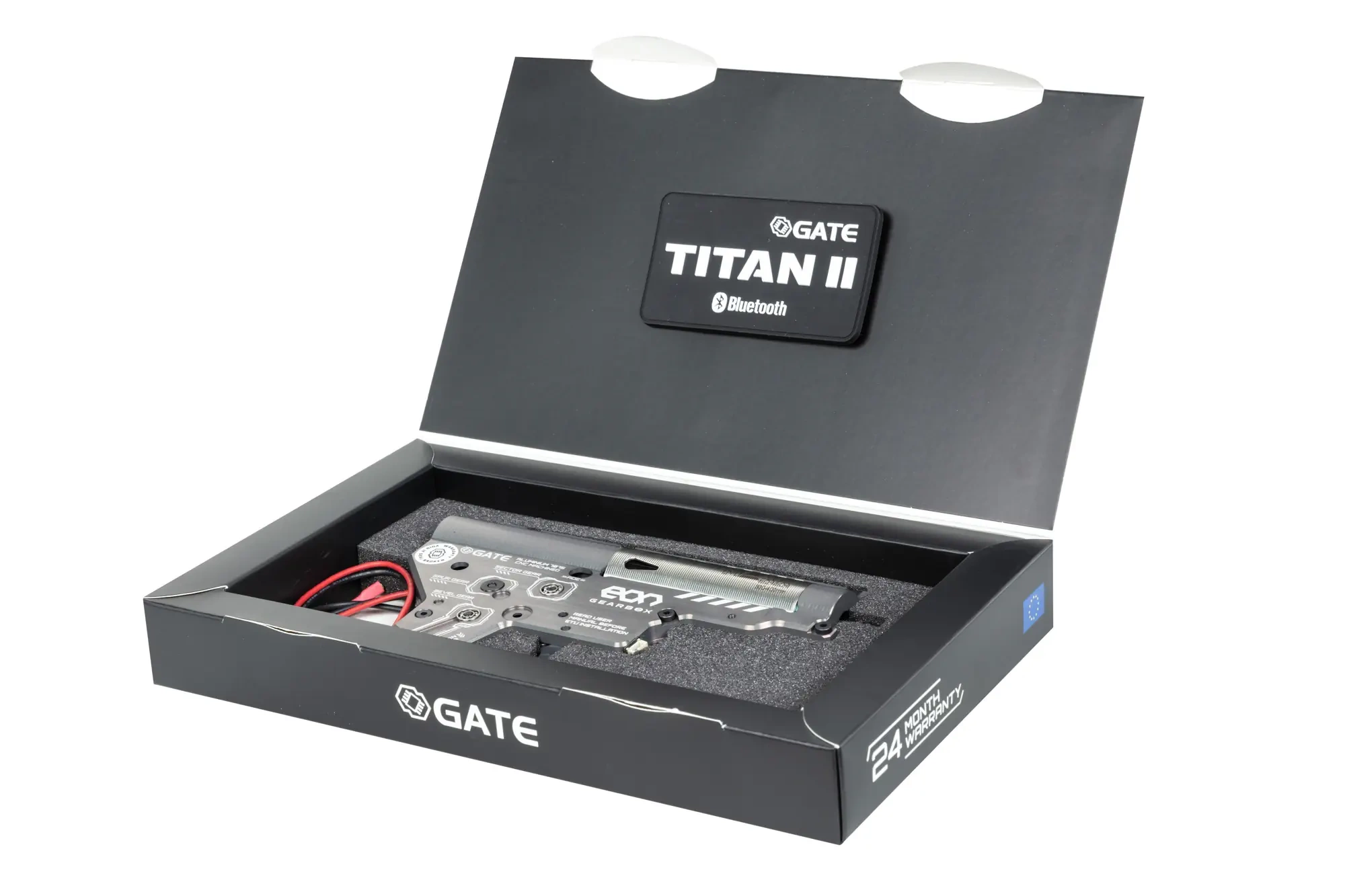 Caja de cambios completa GATE EON V2 con TITAN II Bluetooth® integrado Carrera corta 330 FPS/1J (Cableado trasero)