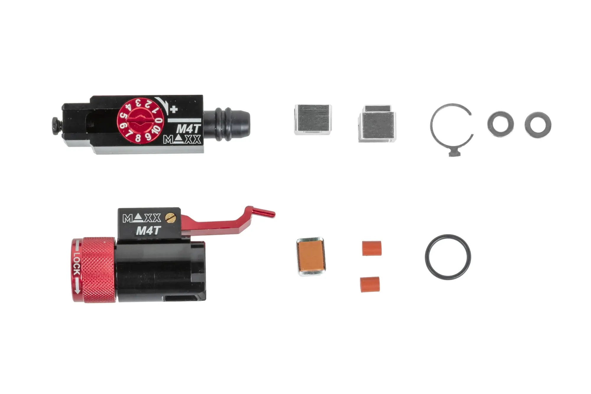 Cámara Hop-up M4T de aluminio con regulador Maxx Modelo para réplicas TM MWS M4 GBBR