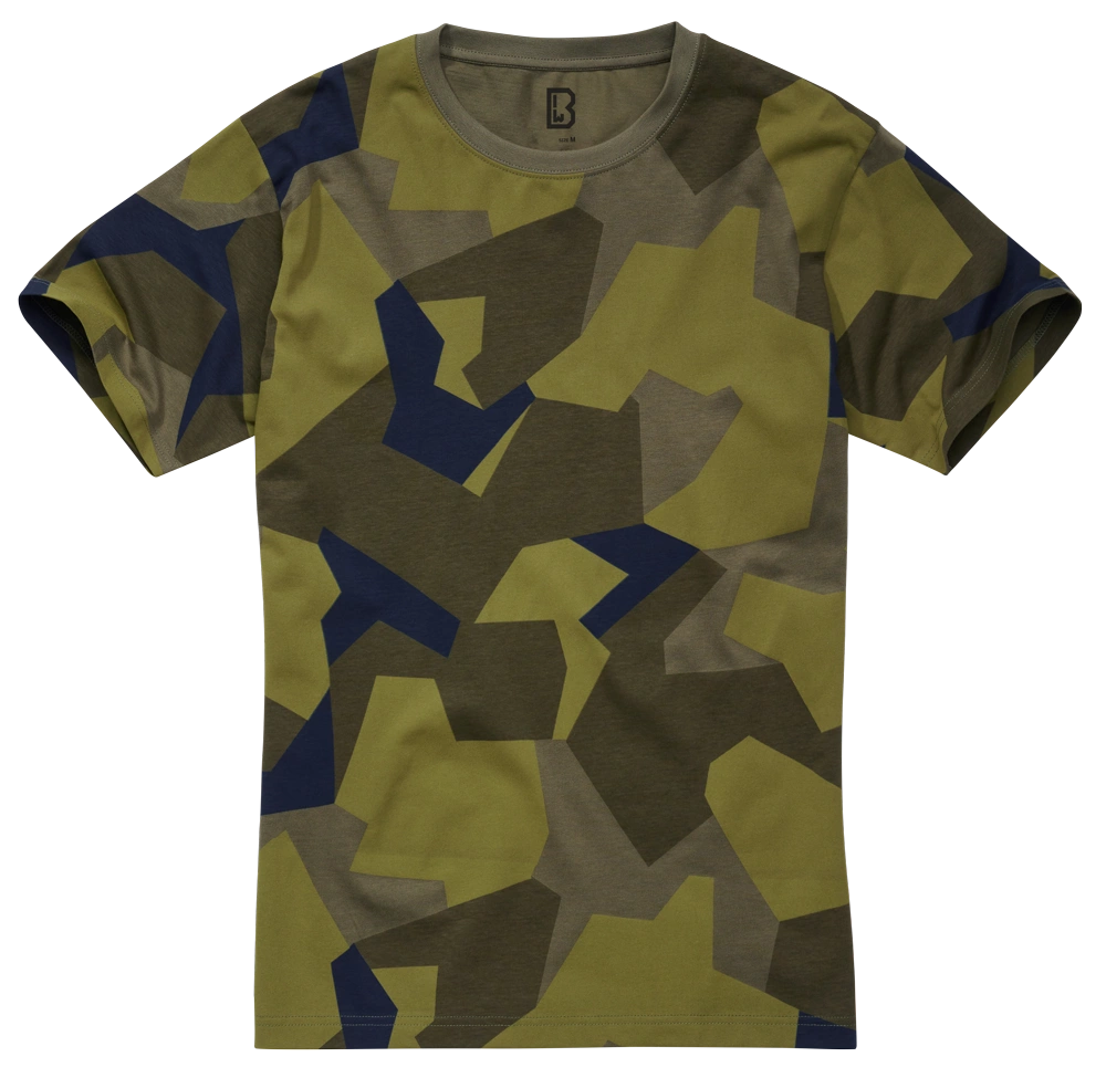 Camiseta Brandit Premium M90 Swedish Camo