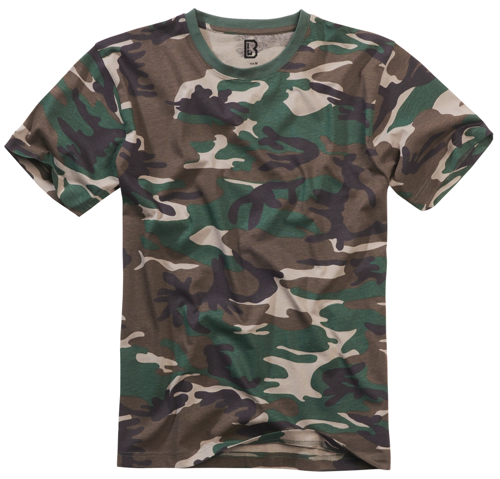 Camiseta Brandit Premium Woodland