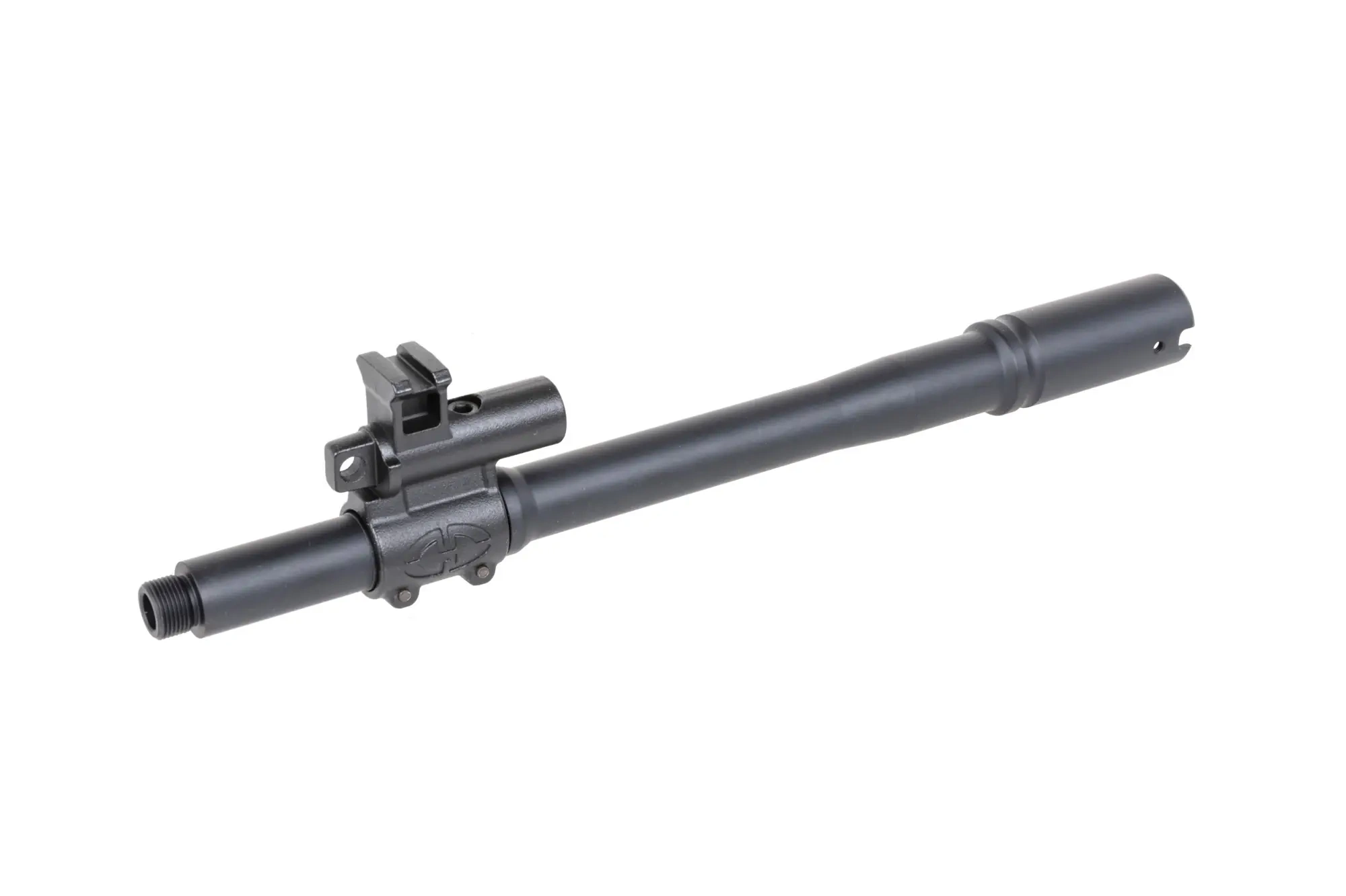 Cañón externo Silred dotback con bloque de gas ficticio para réplicas MDRX Micron de 10,5"