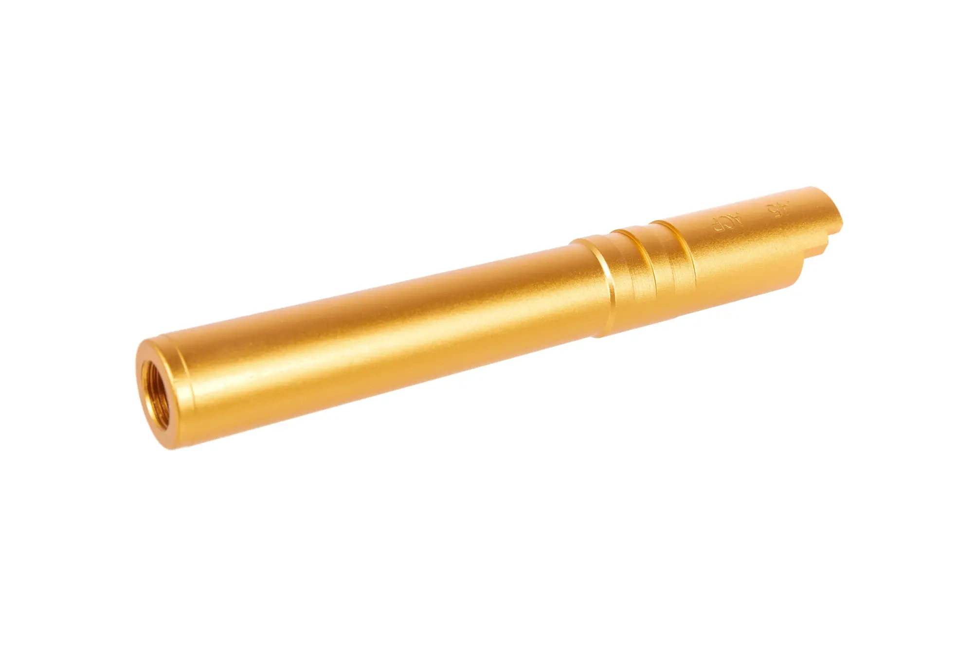 Cañón externo de aluminio 5KU para réplicas TM Hi-Capa 5.1 Oro