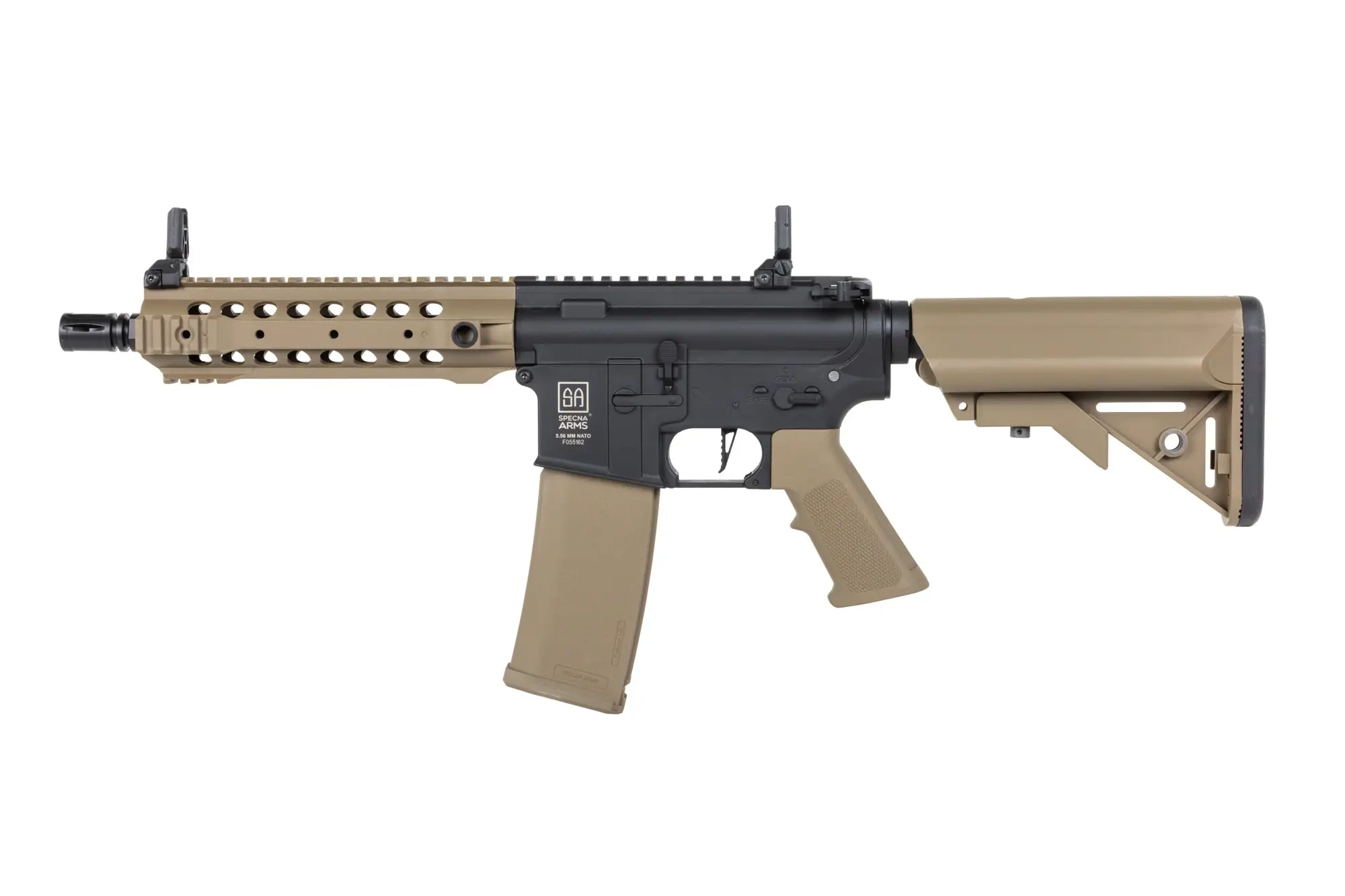 Carabina Specna Arms SA-F01 FLEX™ HAL ETU™ 0.5J Half-Tan airsoft