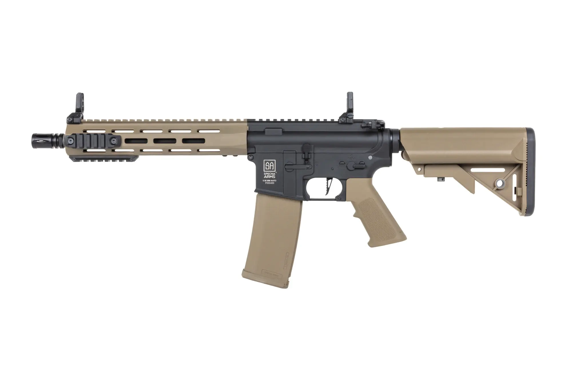 Carabina Specna Arms SA-F03 FLEX™ HAL ETU™ 0.5J Half-Tan airsoft