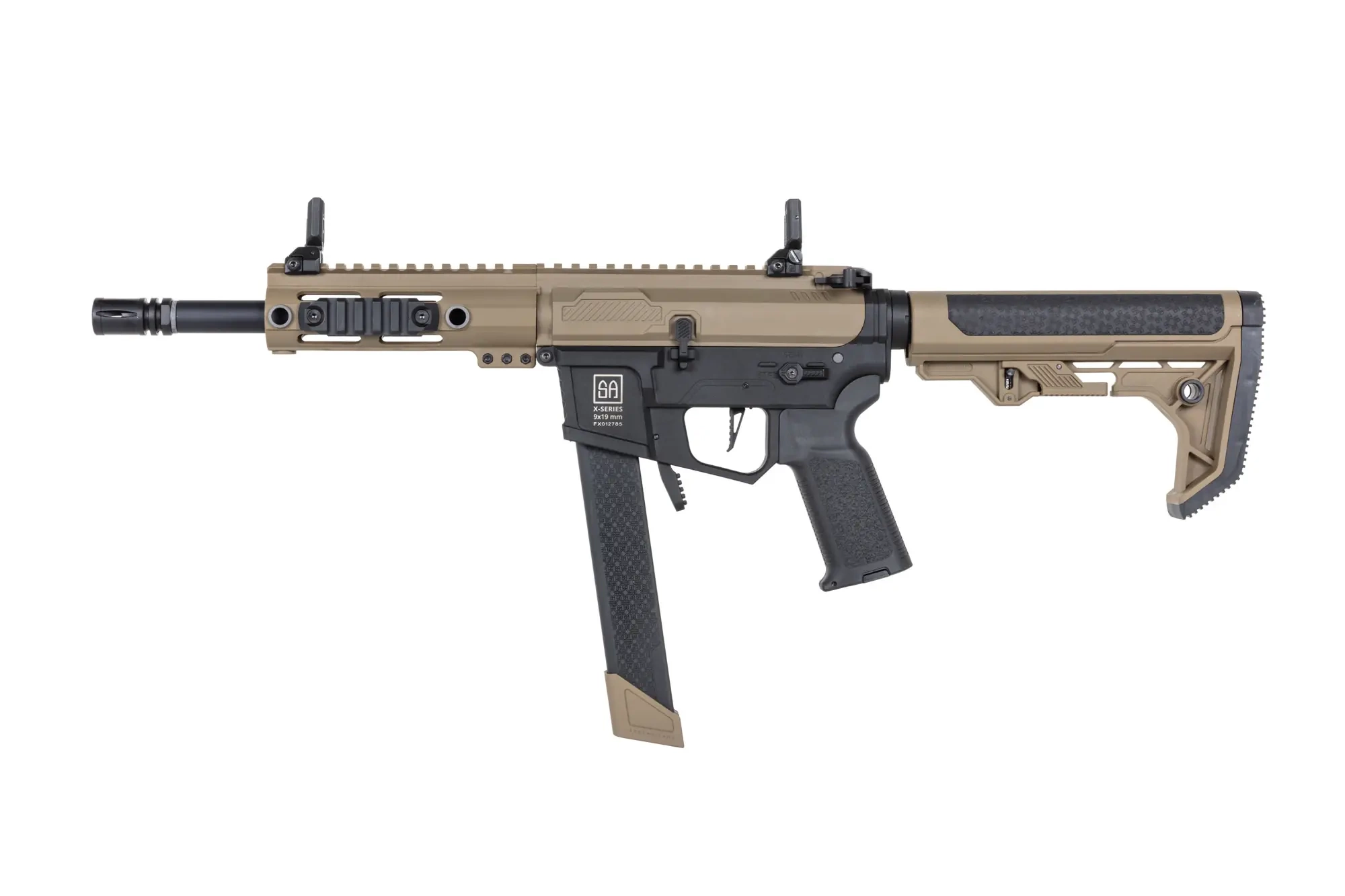 Carabina Specna Arms SA-FX01 FLEX™ Gen.2 BLDC™ HAL ETU Half-Tan airsoft