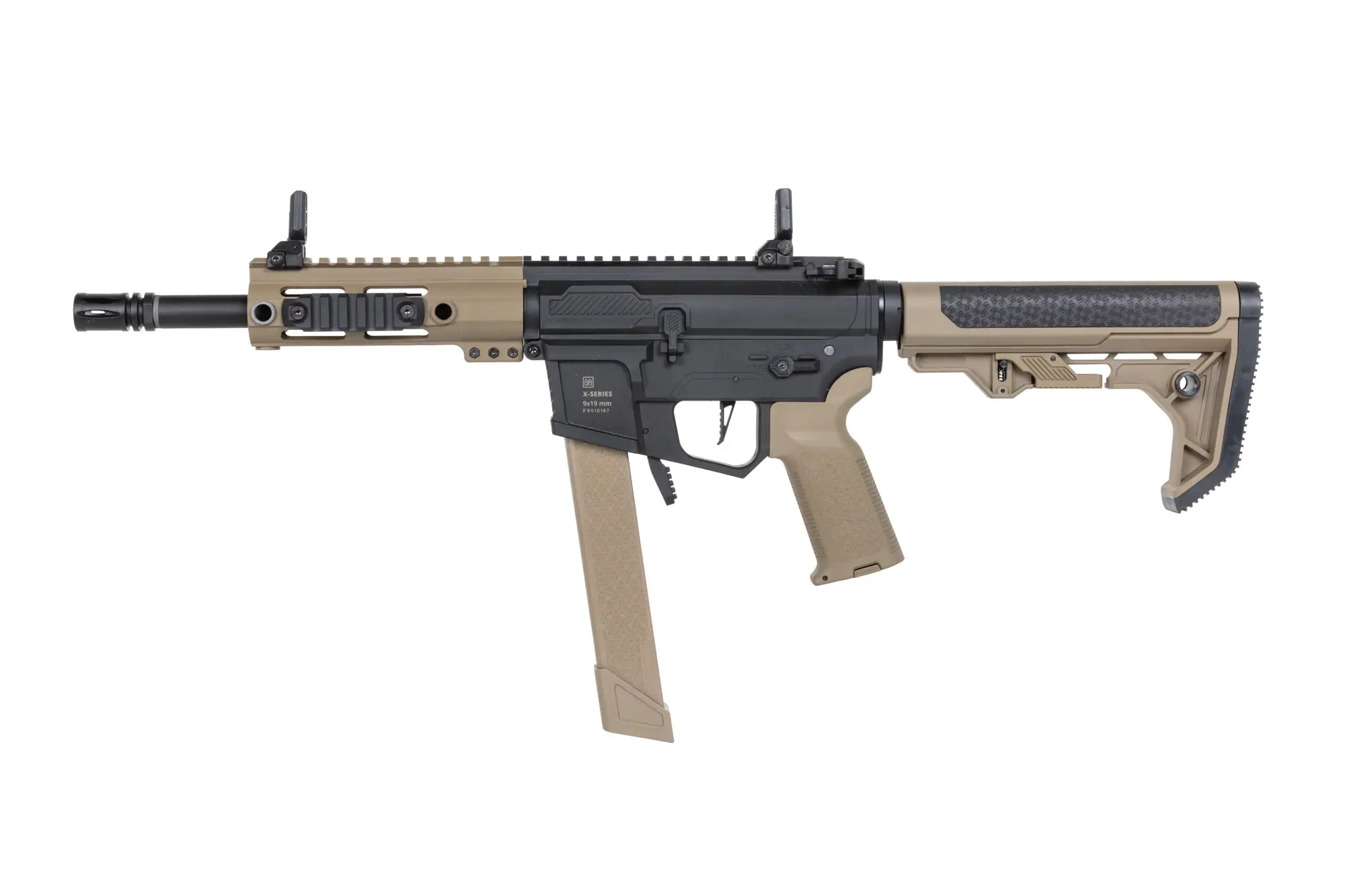 Carabina Specna Arms SA-FX01 FLEX™ HAL ETU™ 0.5J Half-Tan airsoft