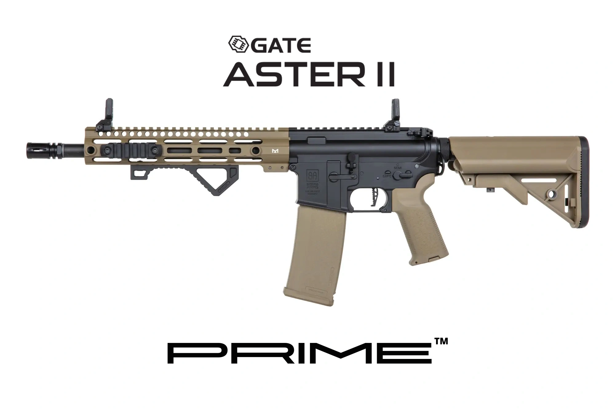 Carabina Specna Arms SA-P20 Prime™ BLDC™ Aster II ETU Half-Tan airsoft