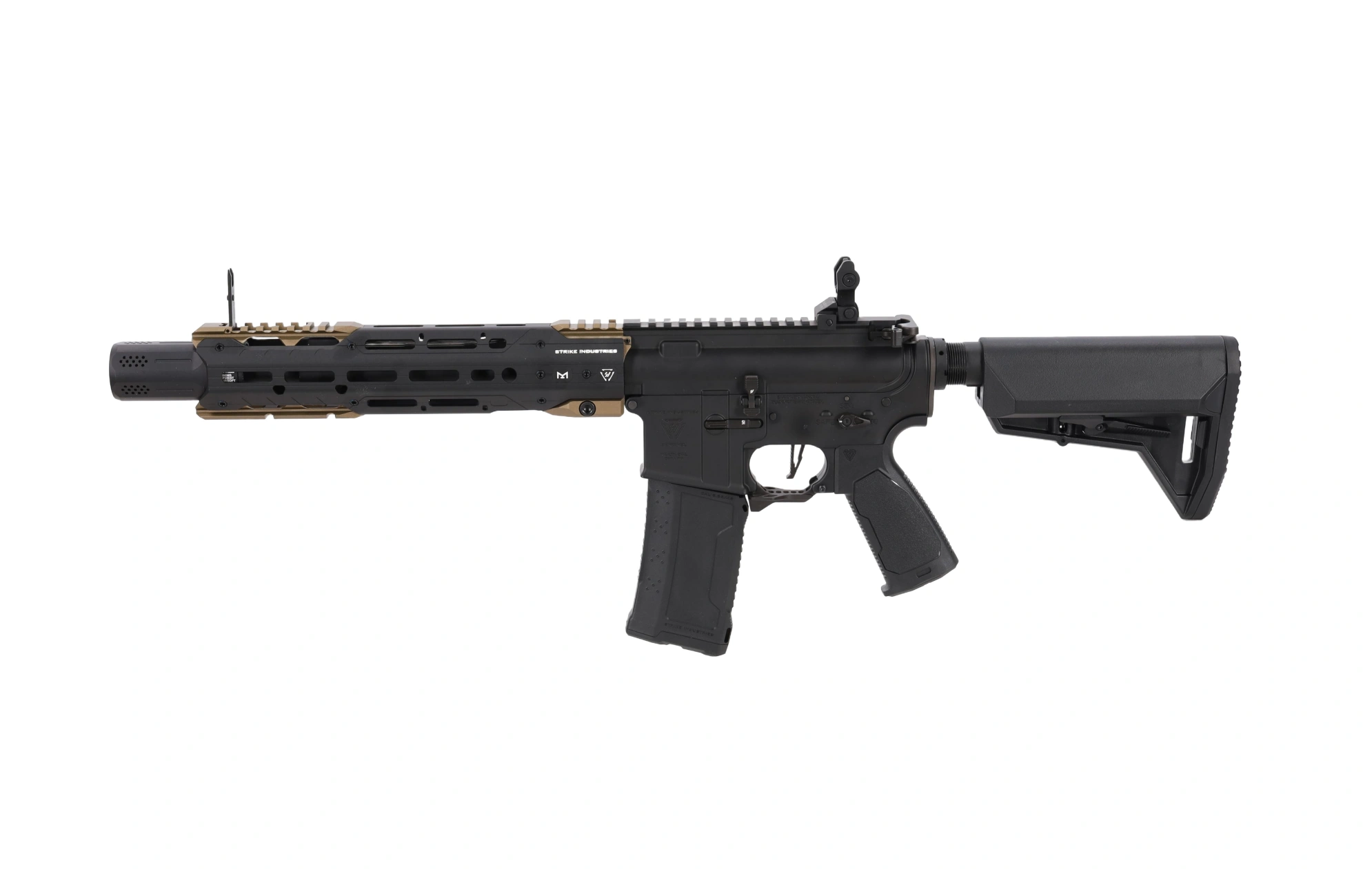 Carabina airsoft King Arms x Strike Industries Sentinel GRIDLOK® 11" Aster SE ETU Flat Dark Earth