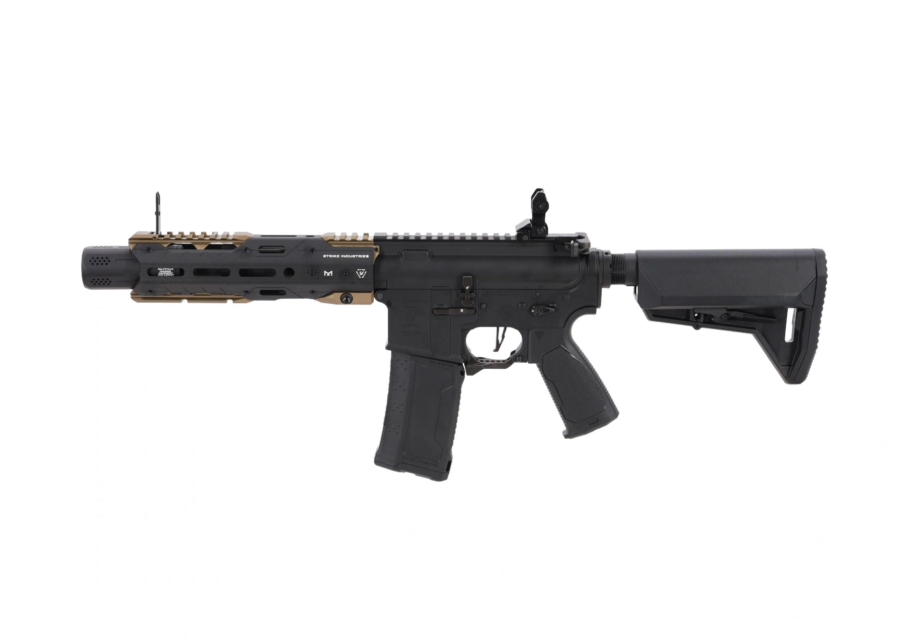 Carabina airsoft King Arms x Strike Industries Sentinel GRIDLOK® 8.5" Aster SE ETU Flat Dark Earth