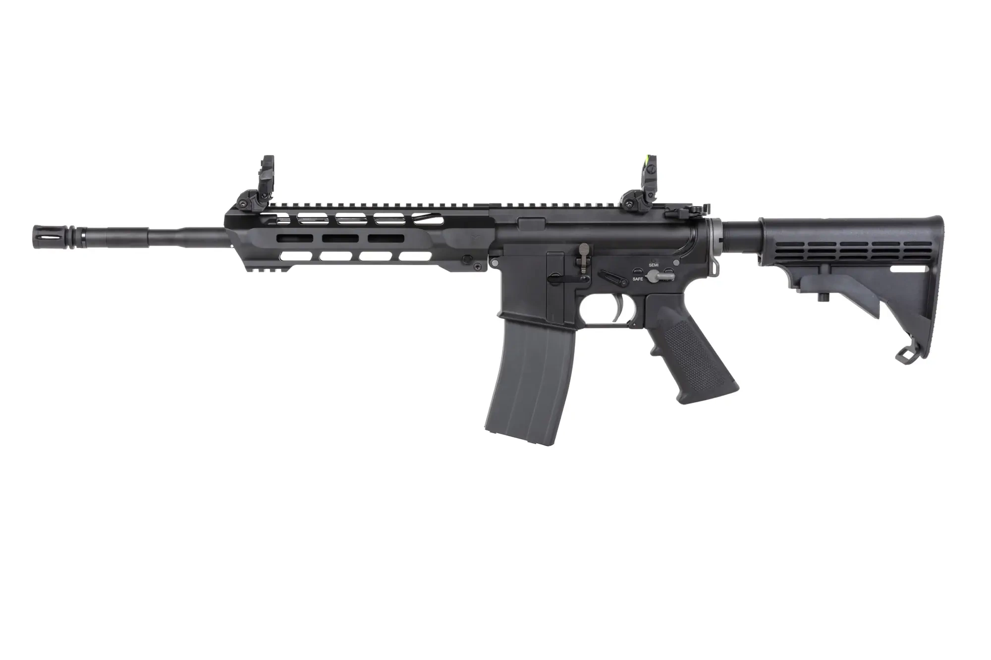 Carabina airsoft SRC DUAL POWER SR4 ZAROS GBB con cargador de CO2