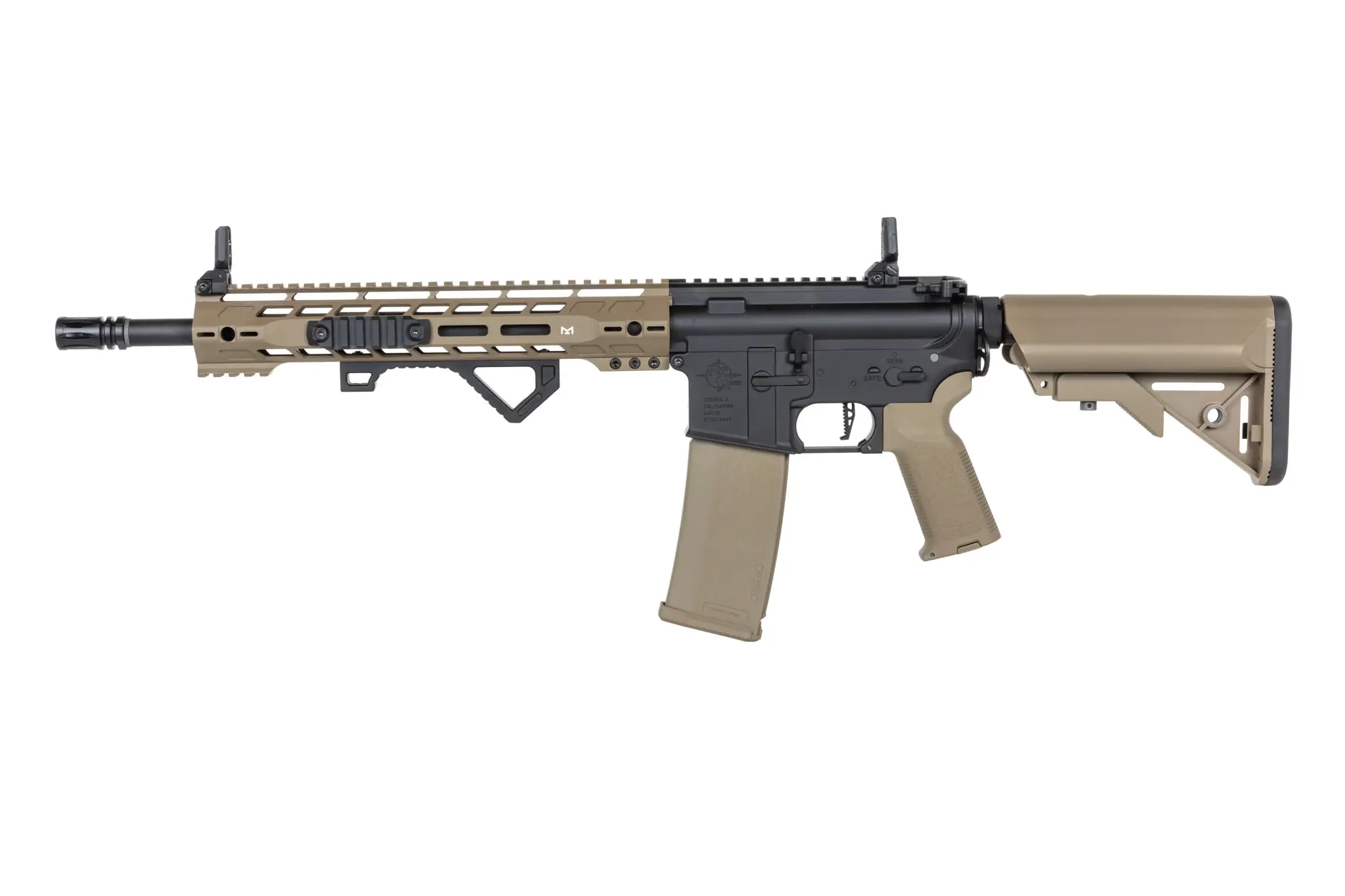 Carabina airsoft Specna Arms RRA SA-P14 PRIME™ BLDC™ Aster II ETU Half-Tan
