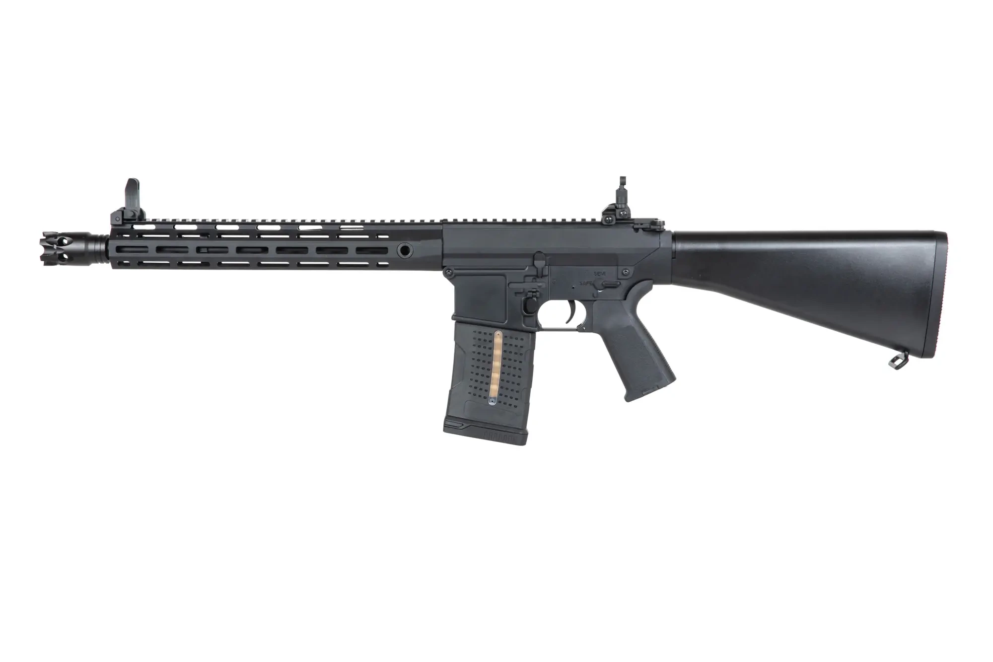 Carabina de francotirador ASG A&K SR25(P)E2 MLOK-20 versión de polímero