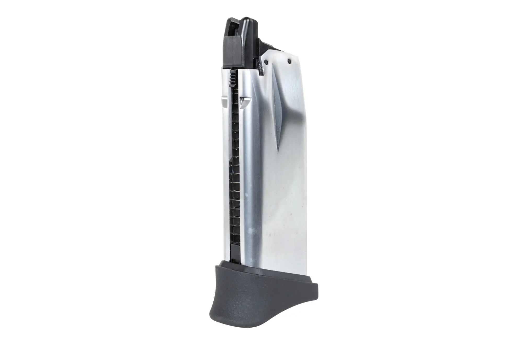 Cargador Green Gas Cybergun x Springfield Armory de 14 bolas para réplicas XDM de 3,8 pulgadas