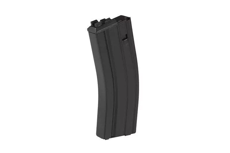 Cargador gas real-cap 30+2 bolas a réplicas EC M4/ SCAR - negro