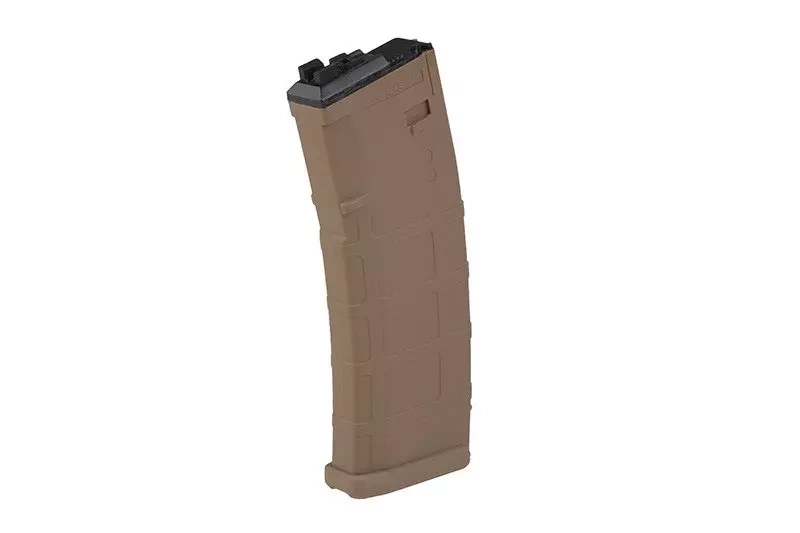 Cargador gas real-cap 30 balas para réplicas EC MDA/AC GBB - tan