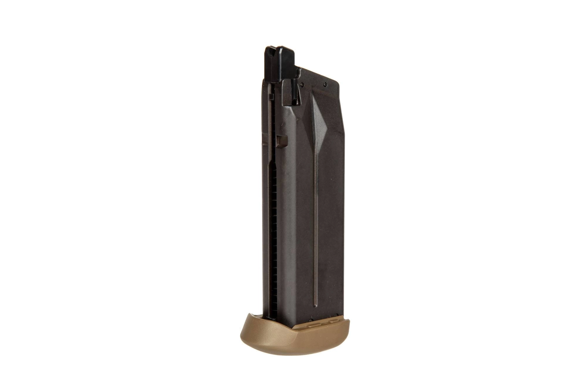 Cargador green gas 29 cartuchos para réplicas FNX-45 Tactical - FDE