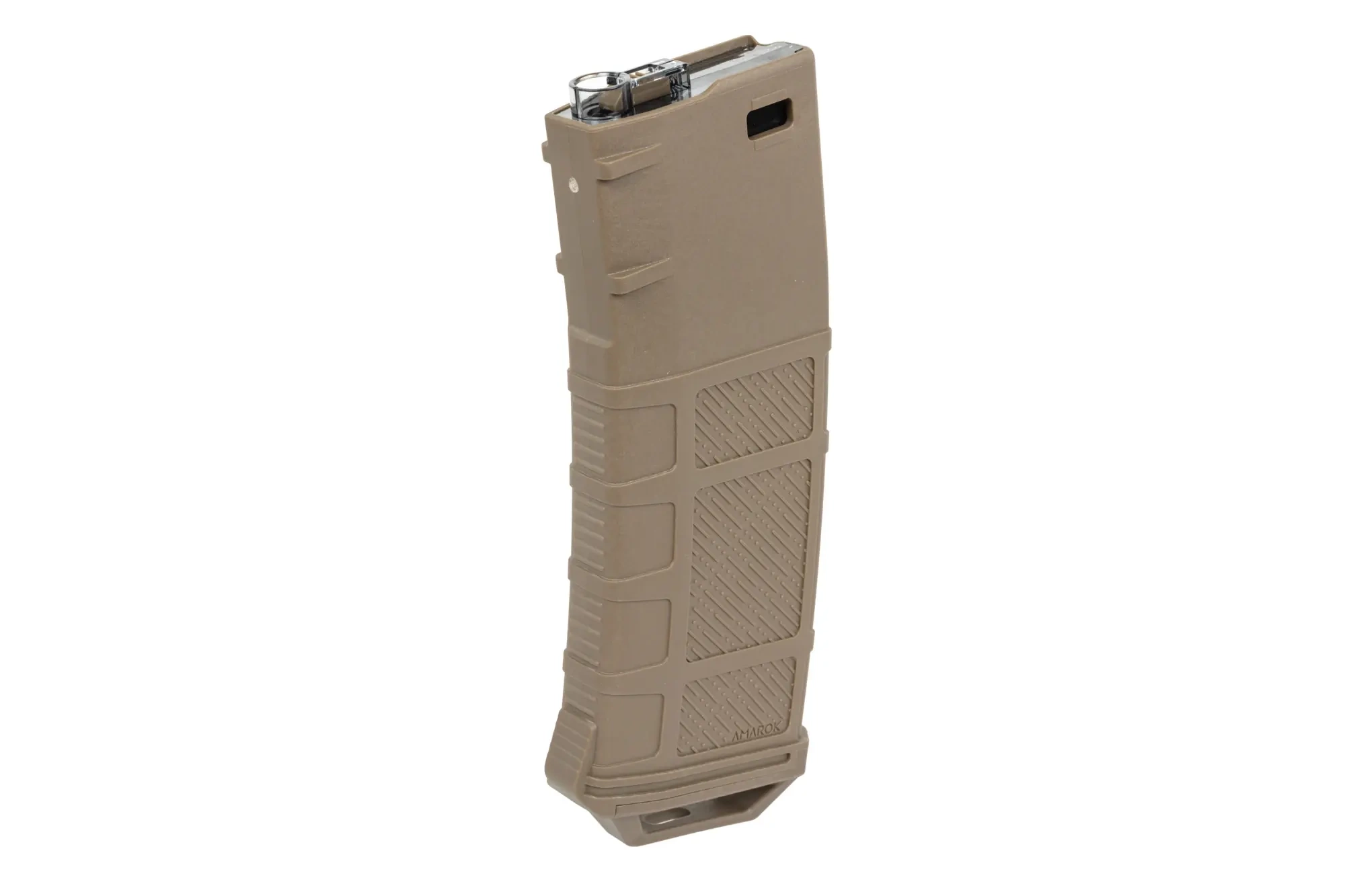 Cargador mid-cap 250 cartuchos AMAROK Tipo A para réplicas M4/M16 Flat Dark Earth
