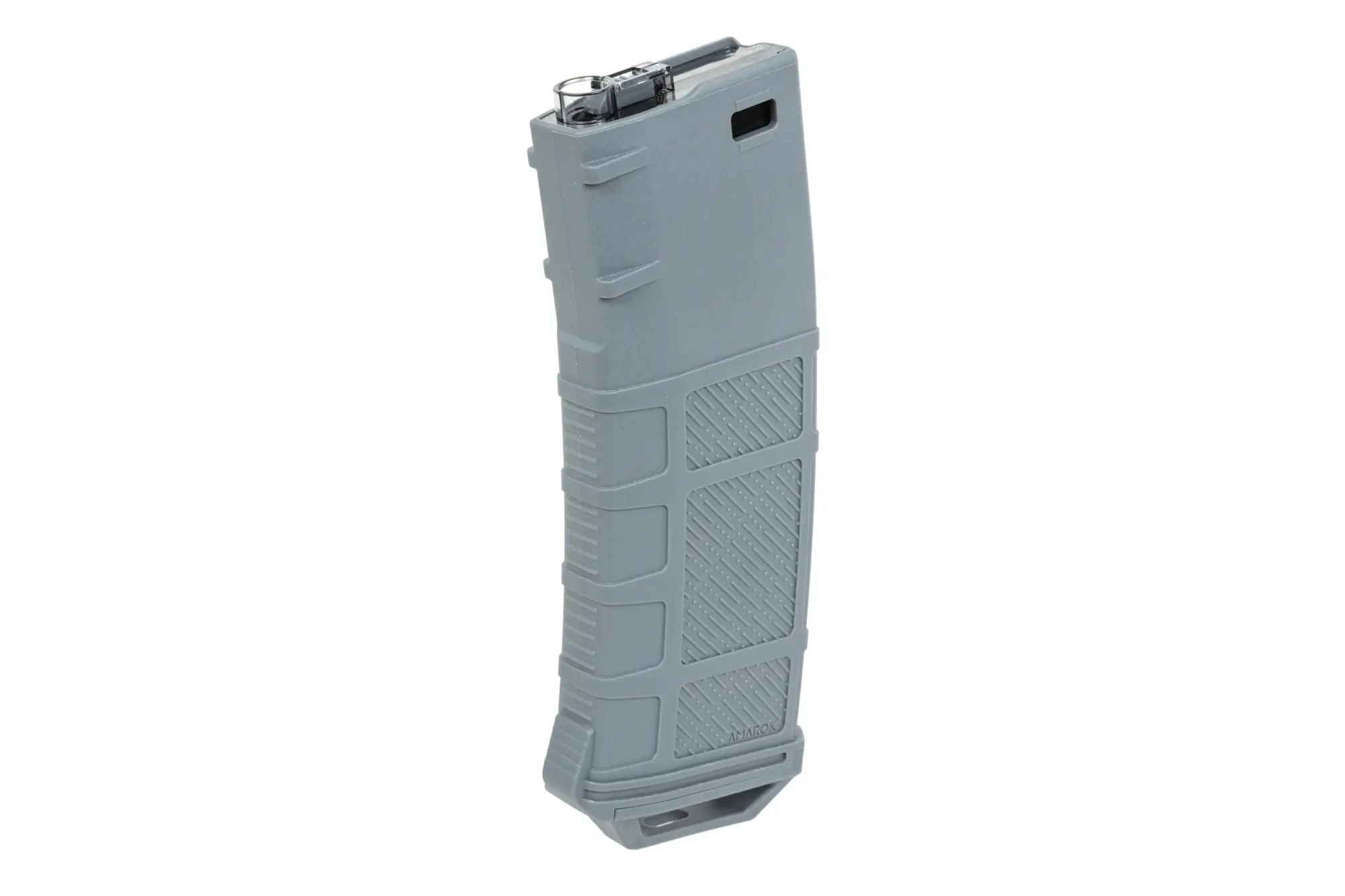Cargador mid-cap 250 cartuchos AMAROK Tipo A para réplicas M4/M16 Gris