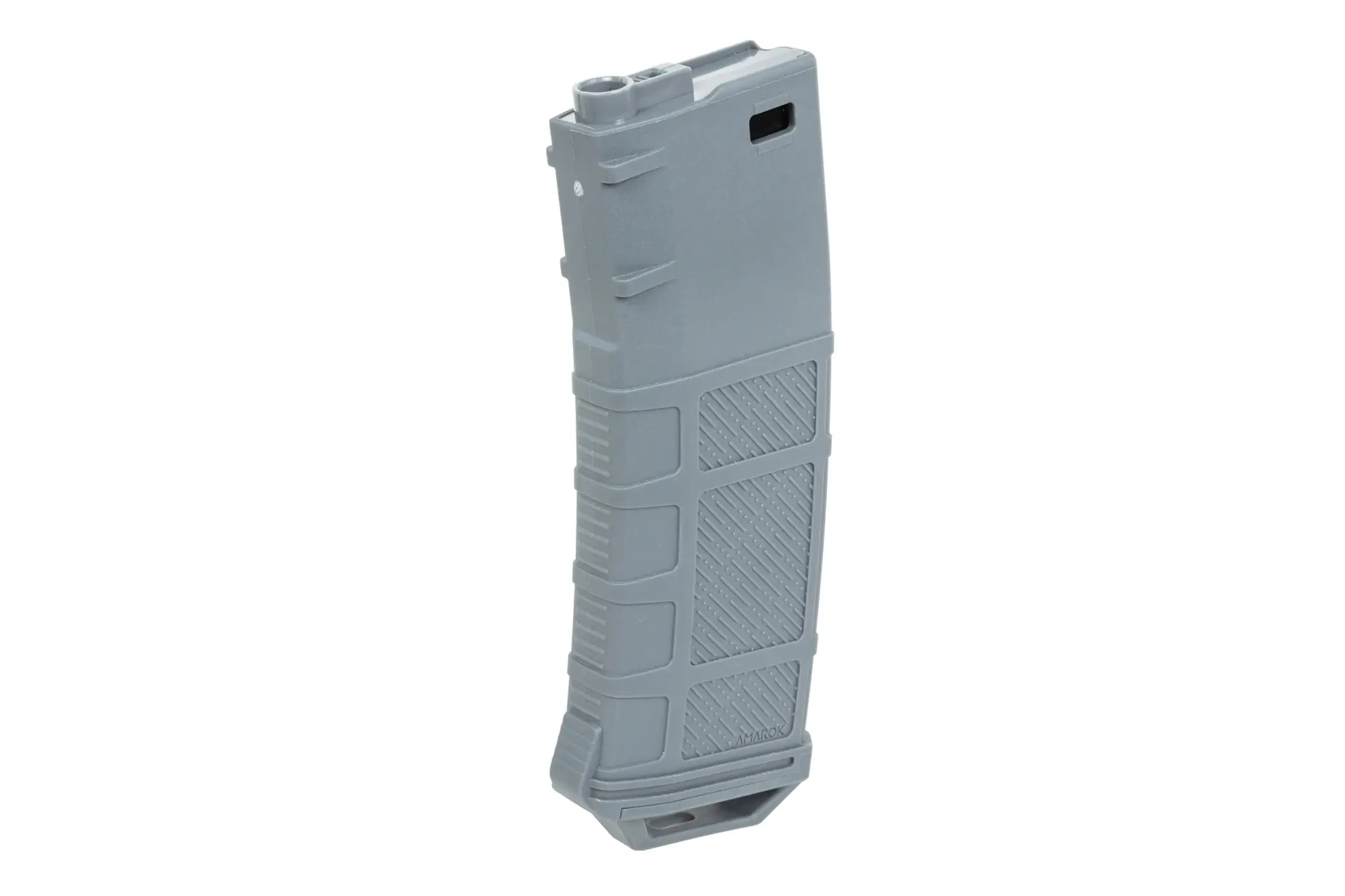 Cargador mid-cap 250 cartuchos AMAROK Tipo A para réplicas M4/M16 Gris