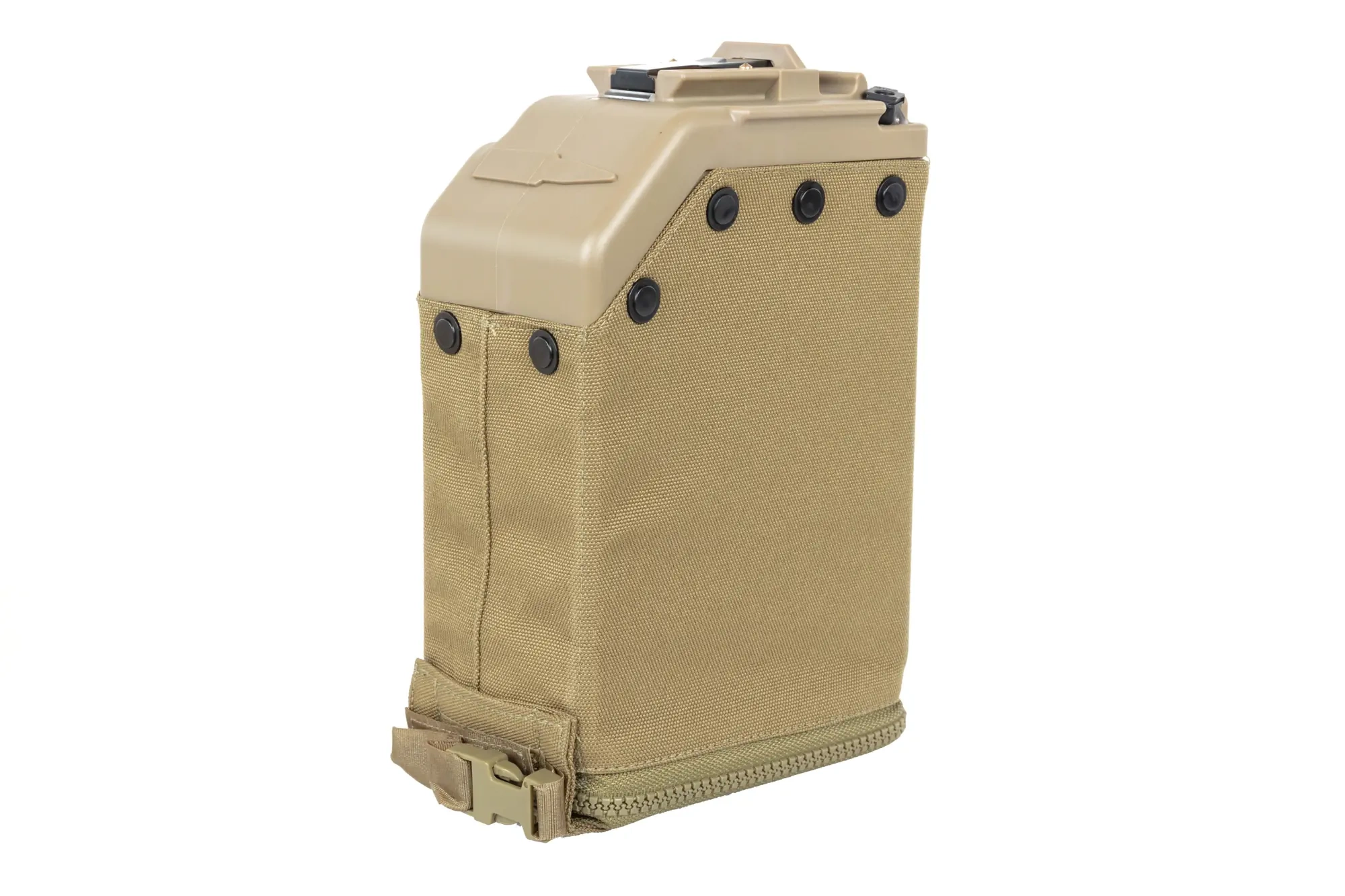 Cargador tipo caja 5000 bolas Vega Force Company para MK48 MOD1 Flat Dark Earth