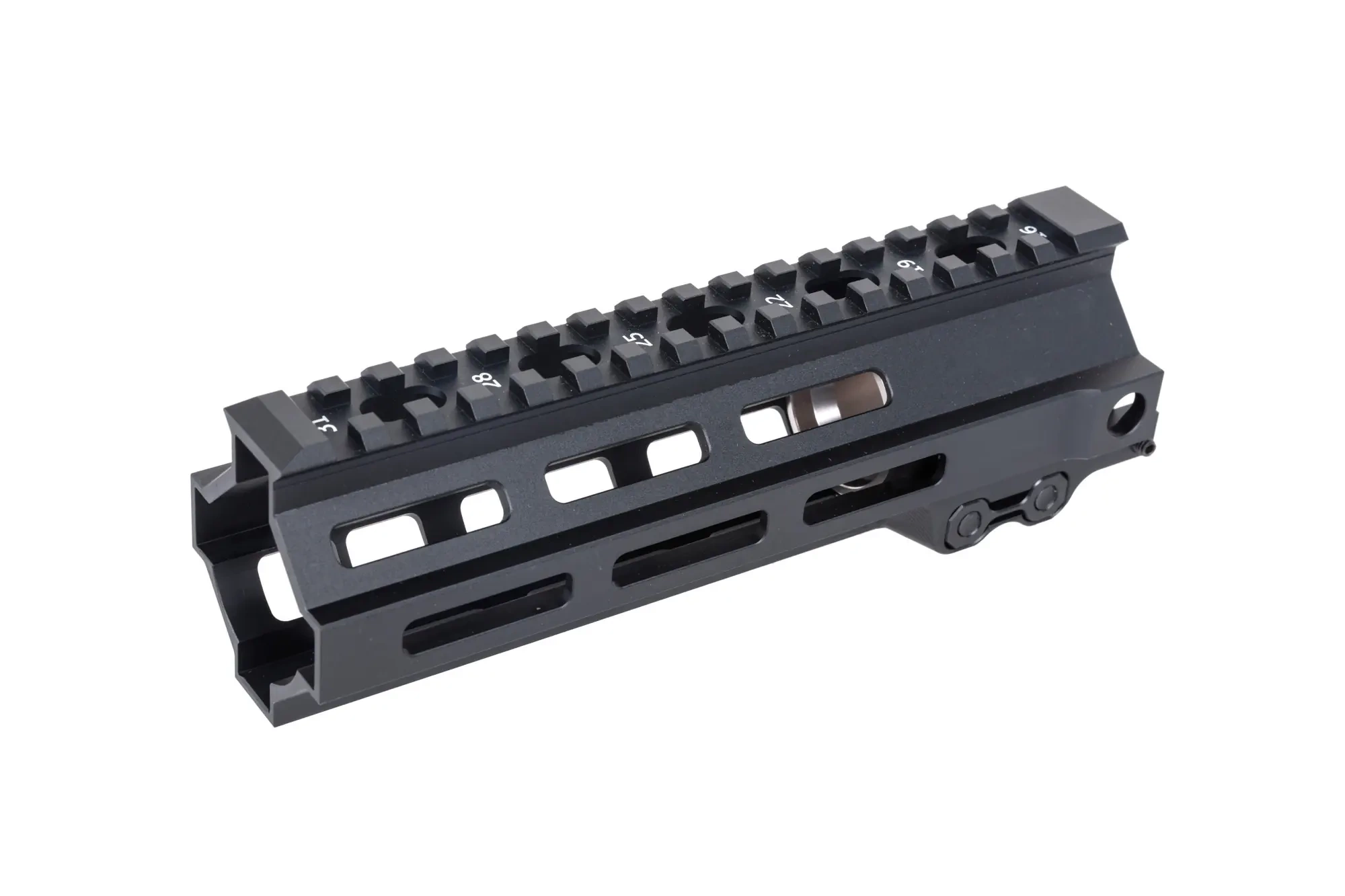 Carril de montaje 5KU MK.8 longitud 7" Negro