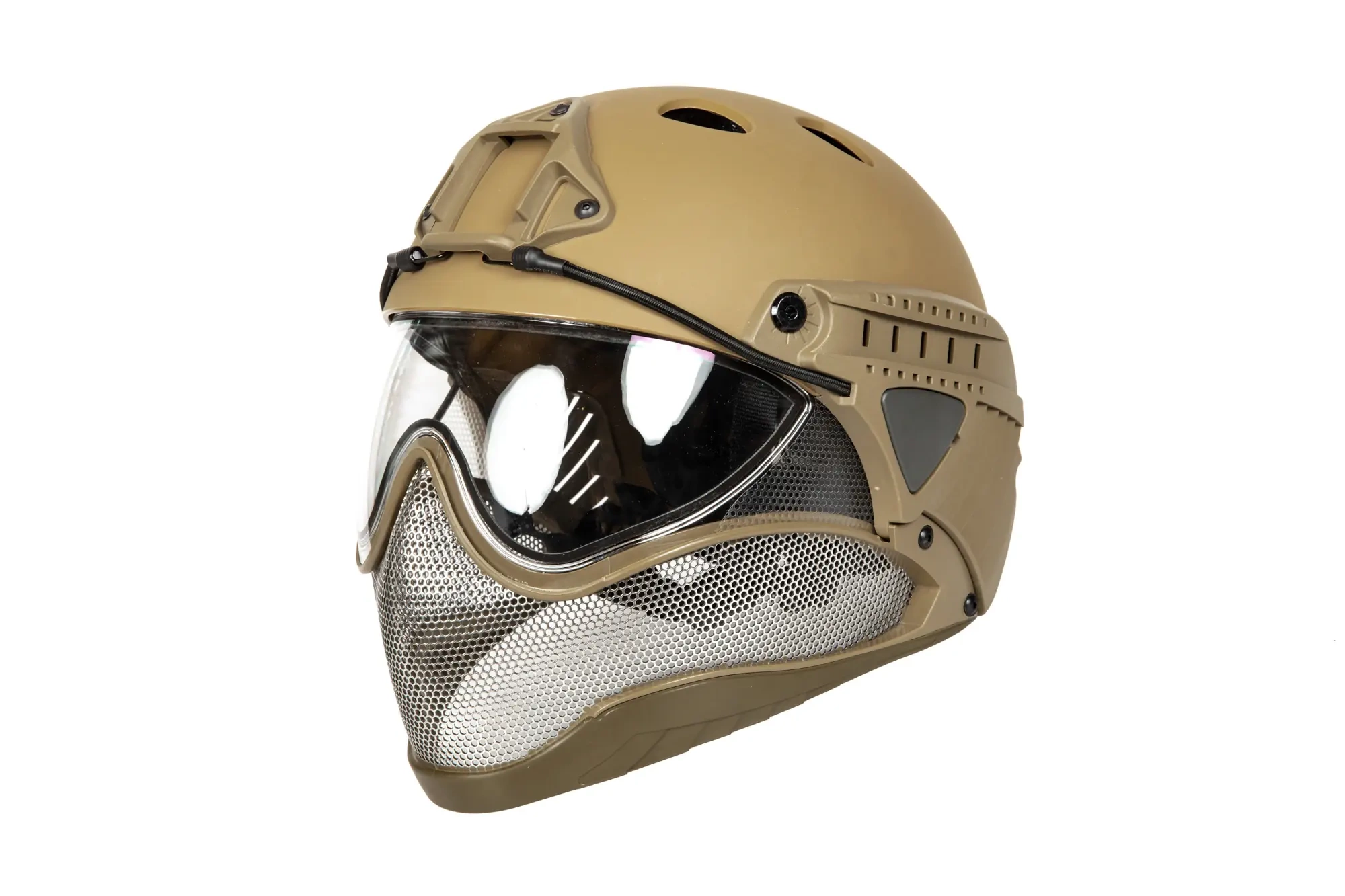 Casco Réplica Cara Completa Primero - Tan