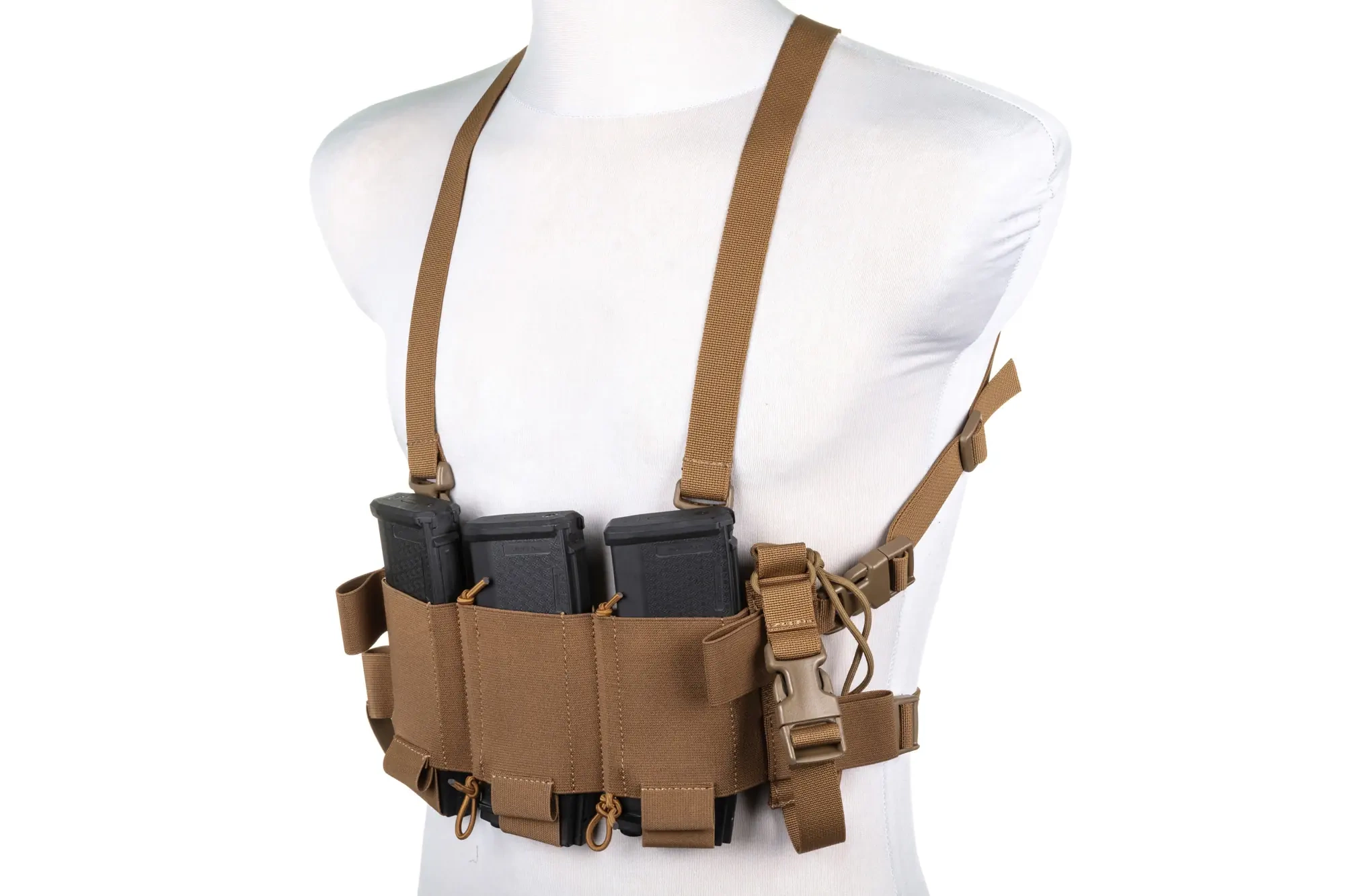 Chaleco pectoral minimalista Wosport VE-108 Coyote Brown