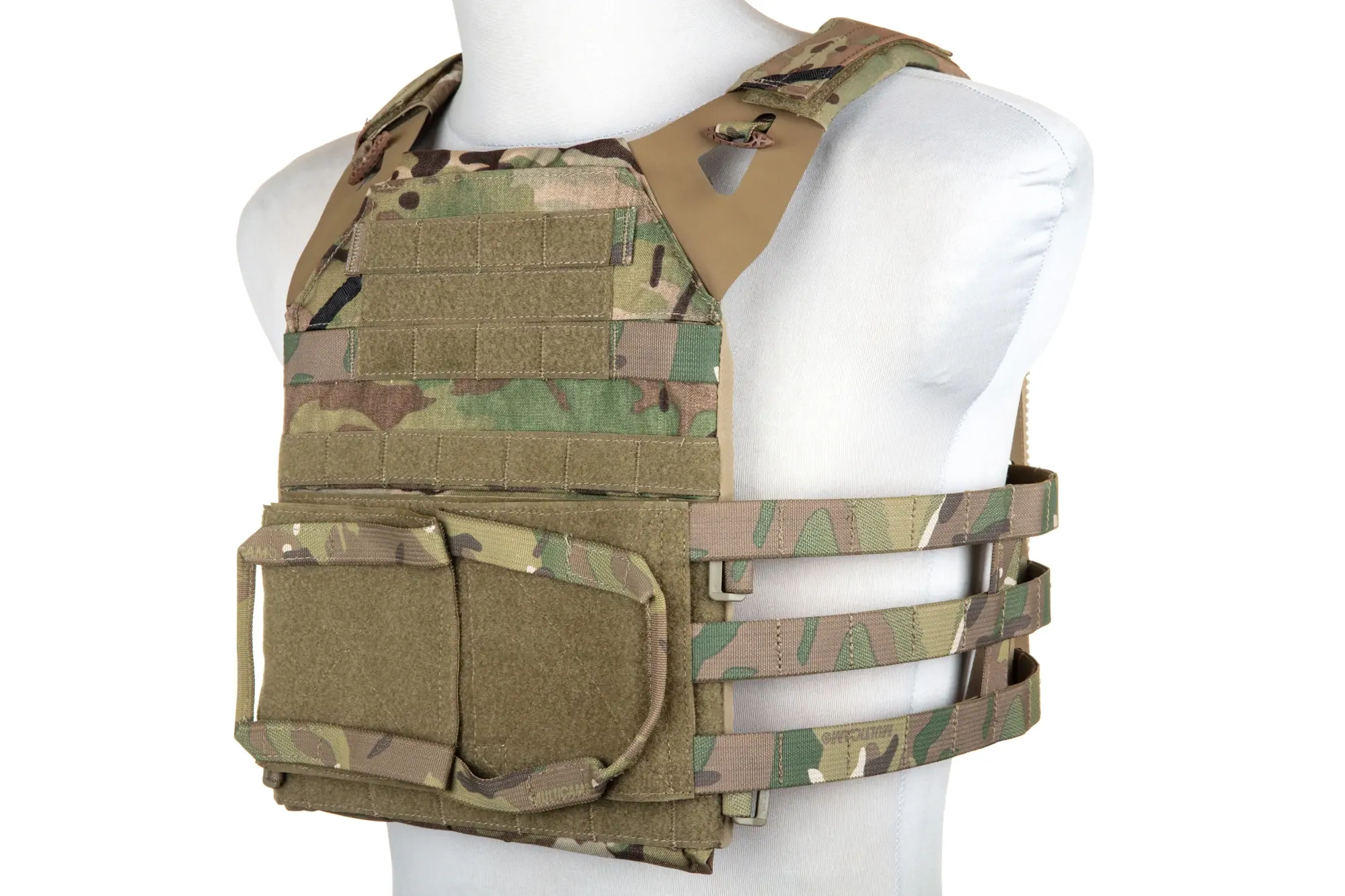Chaleco tipo Plate Carrier Pew Tactical VT04 MC