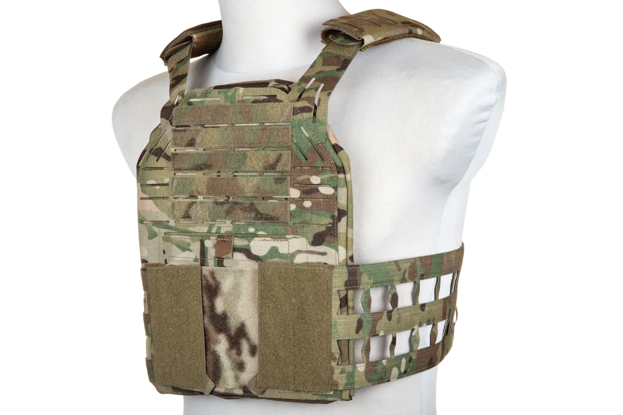 Chaleco tipo Plate Carrier Pew Tactical VT12 MC