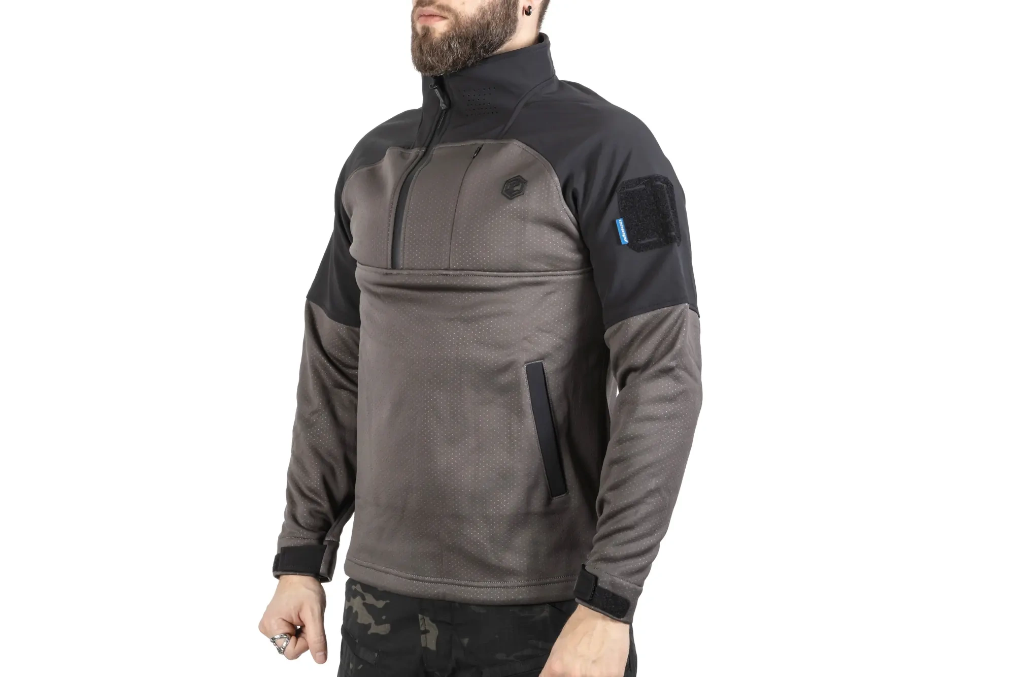 Chaqueta softshell Emerson Gear Blue Label Rhinoceros Grey