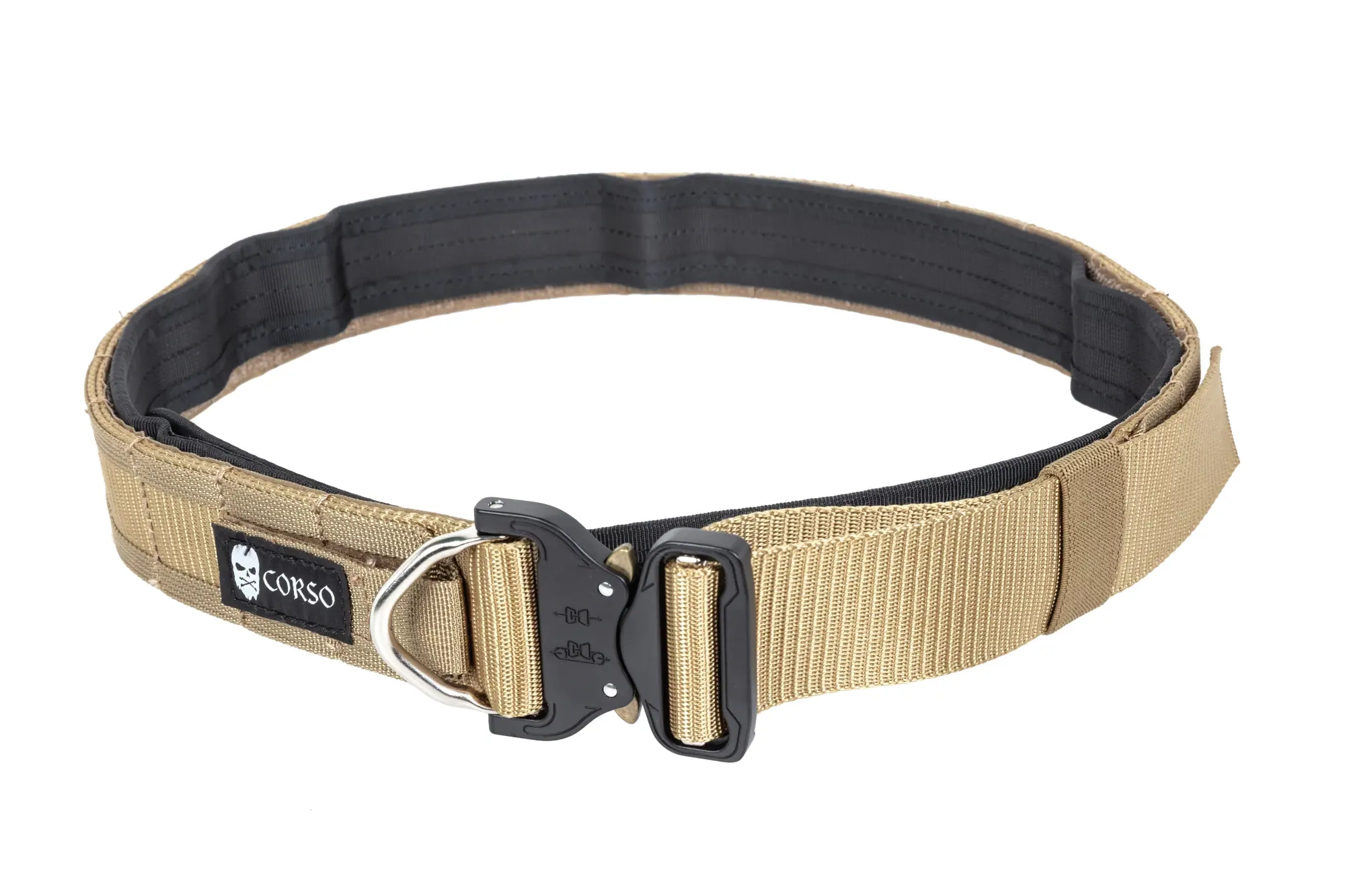 Cinturón Corso Tactical Hook Molle MKII coyote brown