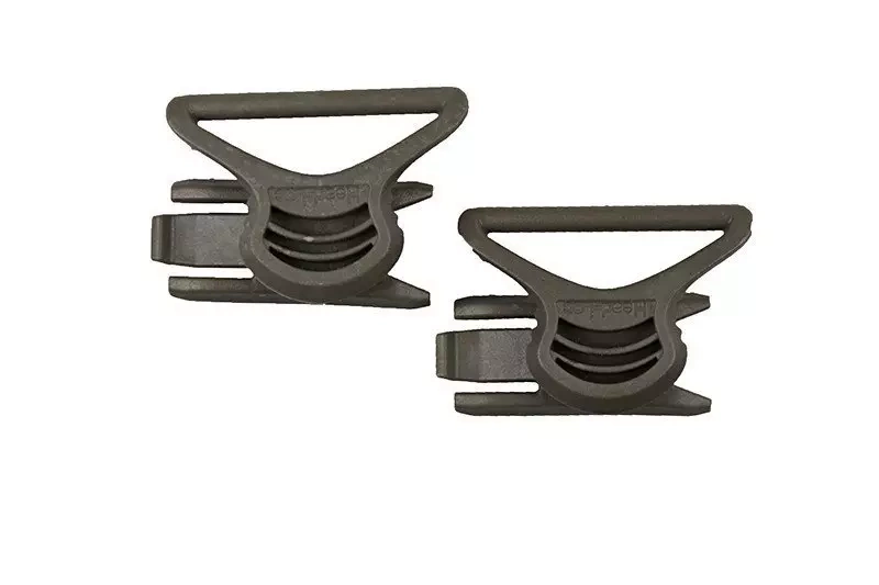 Clip on monturau goggles (36mm) - foliage green