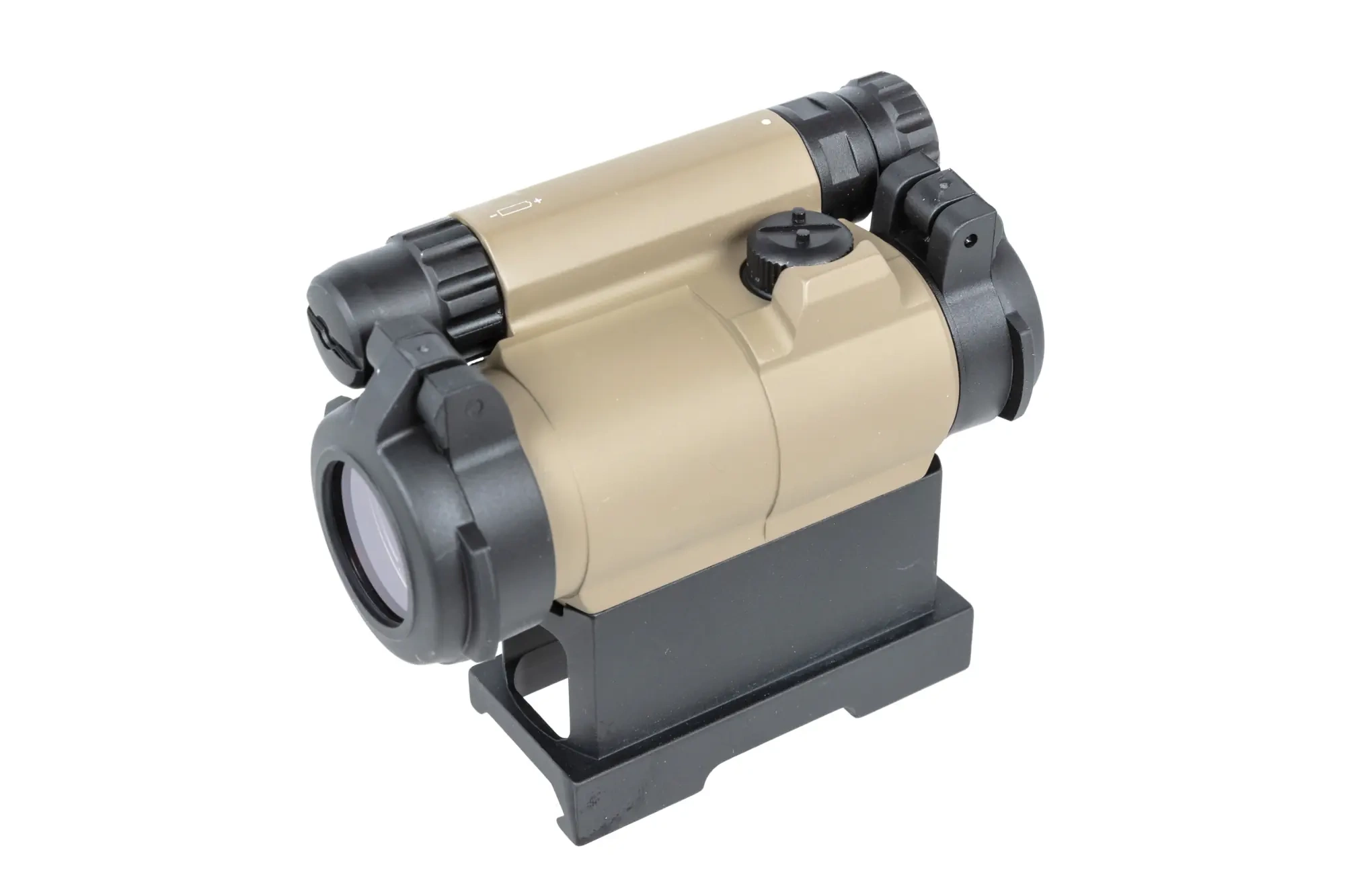 Colimador JJ Airsoft M5 con montura QD Tan