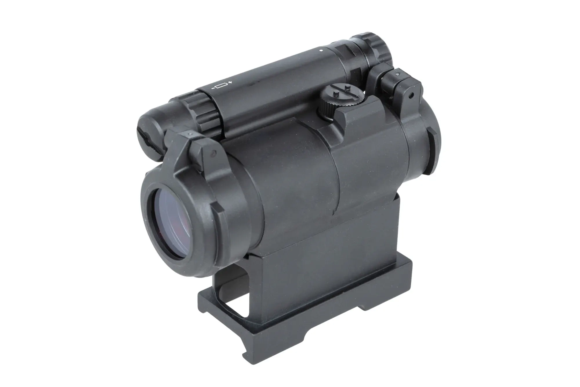 Colimador JJ Airsoft M5 con montura baja/QD Negro