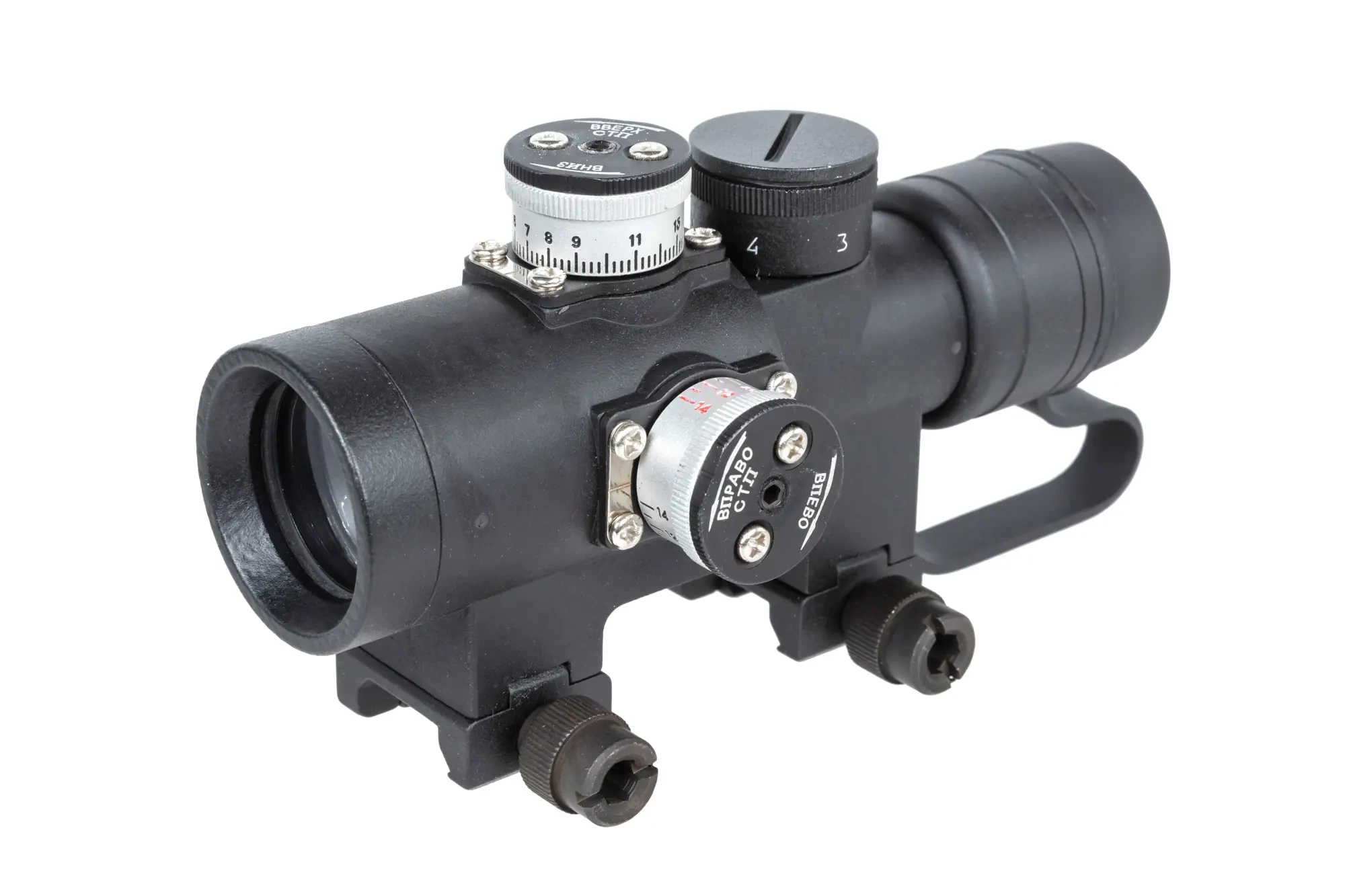 Colimador JJ Airsoft PK-A con montura Weared dot Negro