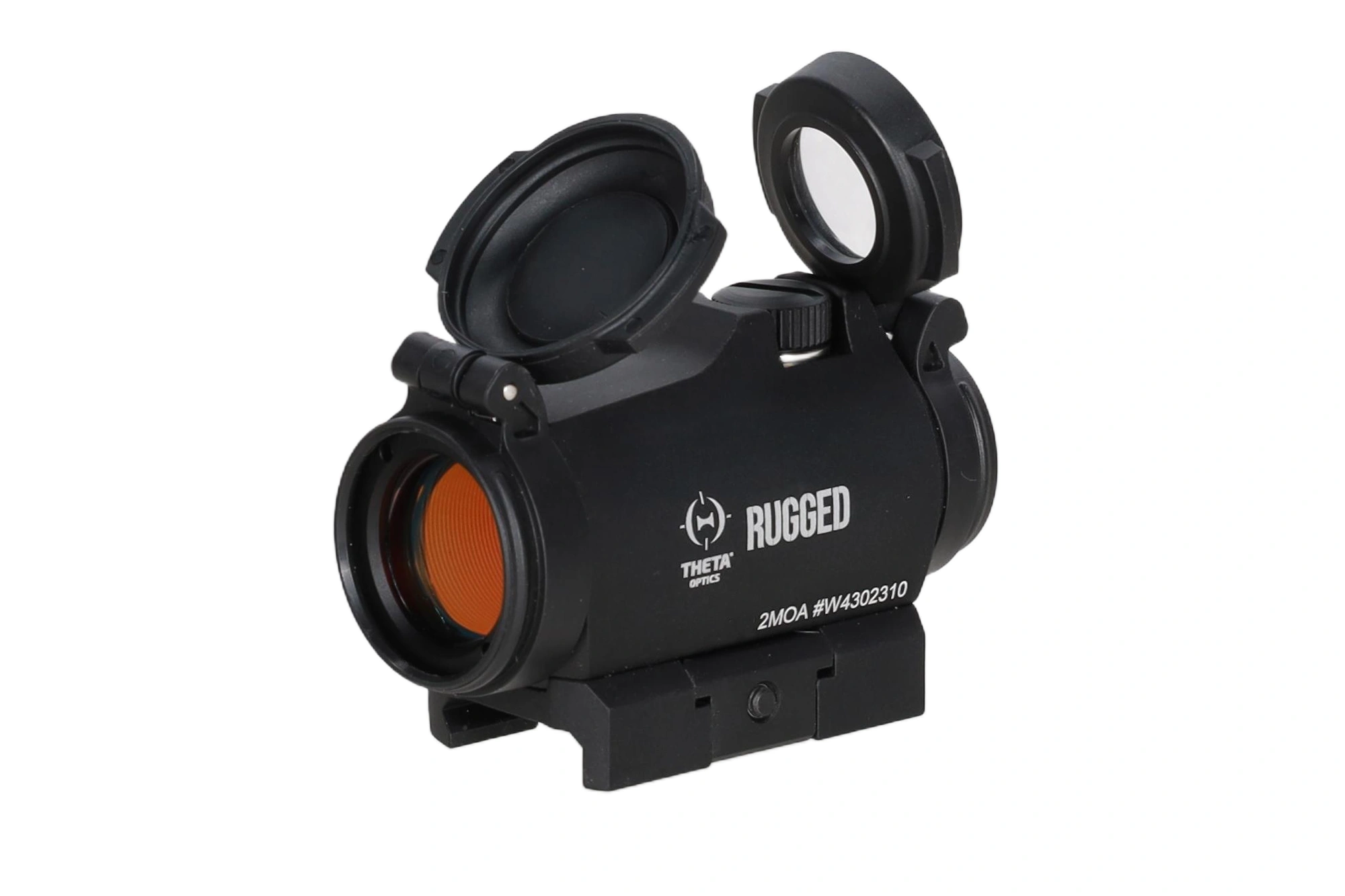 Colimador Theta Optics Rugged D2 Negro