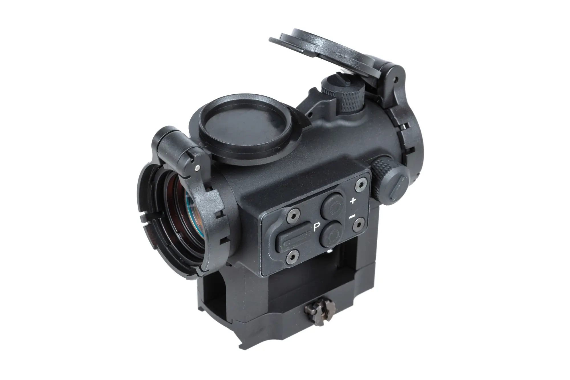 Colimador ZV-1 JJ Airsoft con montura QD alta/baja Negro