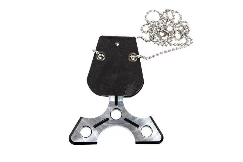 Collar/anillo Shuriken - negro
