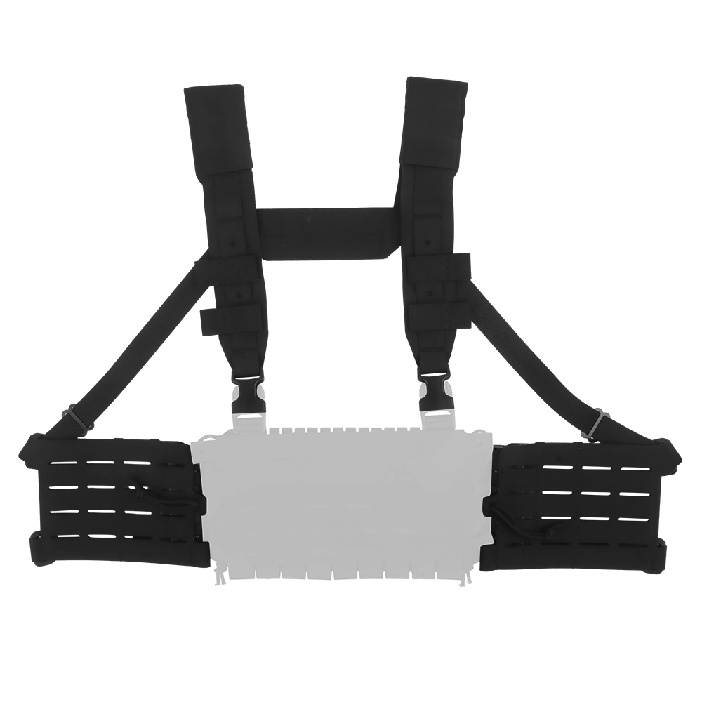 Conjunto Chest Rig Wosport ARC Negro