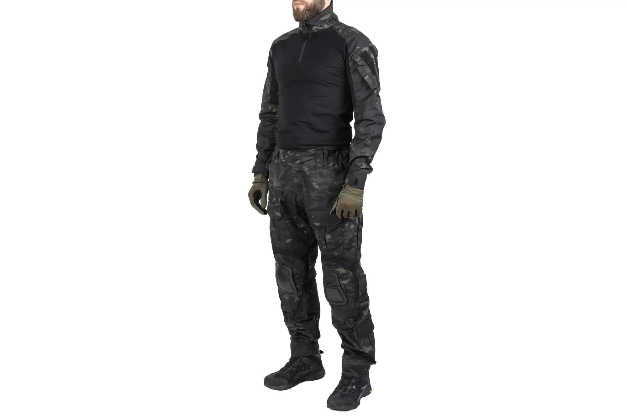 Conjunto de uniforme Primal Gear Combat G3 MC Negro