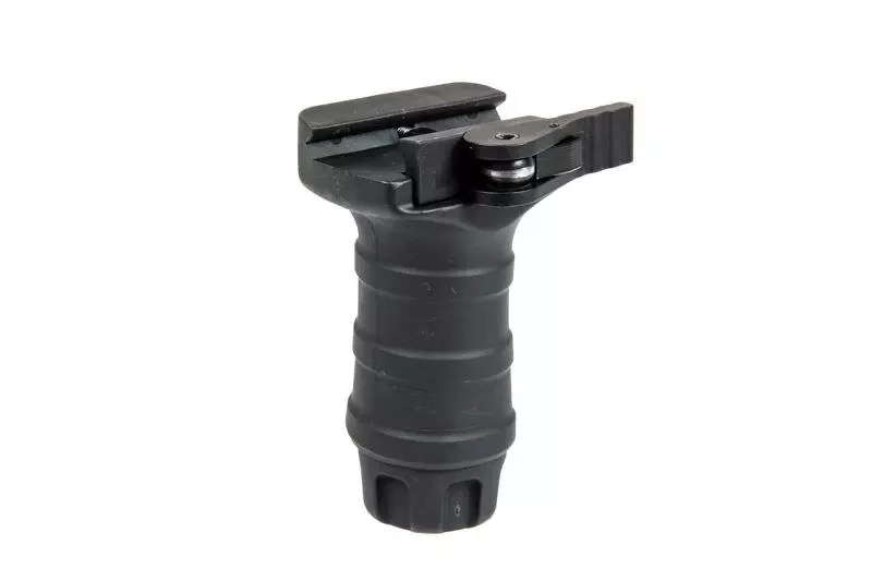 Corto grip TD táctico con monturaQD para carril RIS - negro