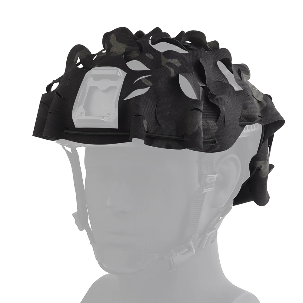 Cubierta de corte láser MC Black para casco Wosport.