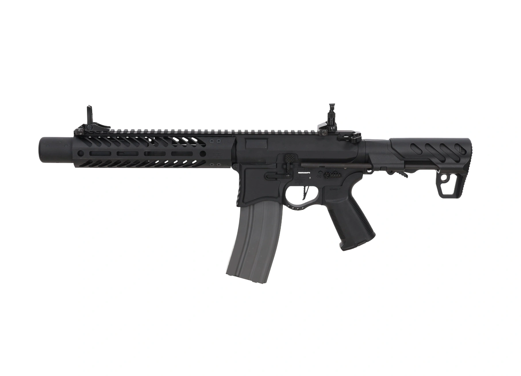 EMG x SEEKINS PRECISION M4/AR15 SBR8 9" AEG 6.1" Rifle de Asalto (HAL) Negro - OUTLET