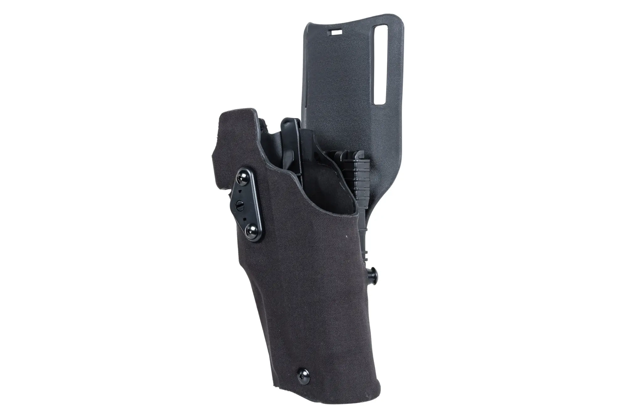 Funda Wosport GB-87 con adaptador y aleta (red dotsión para zurdos) Negro