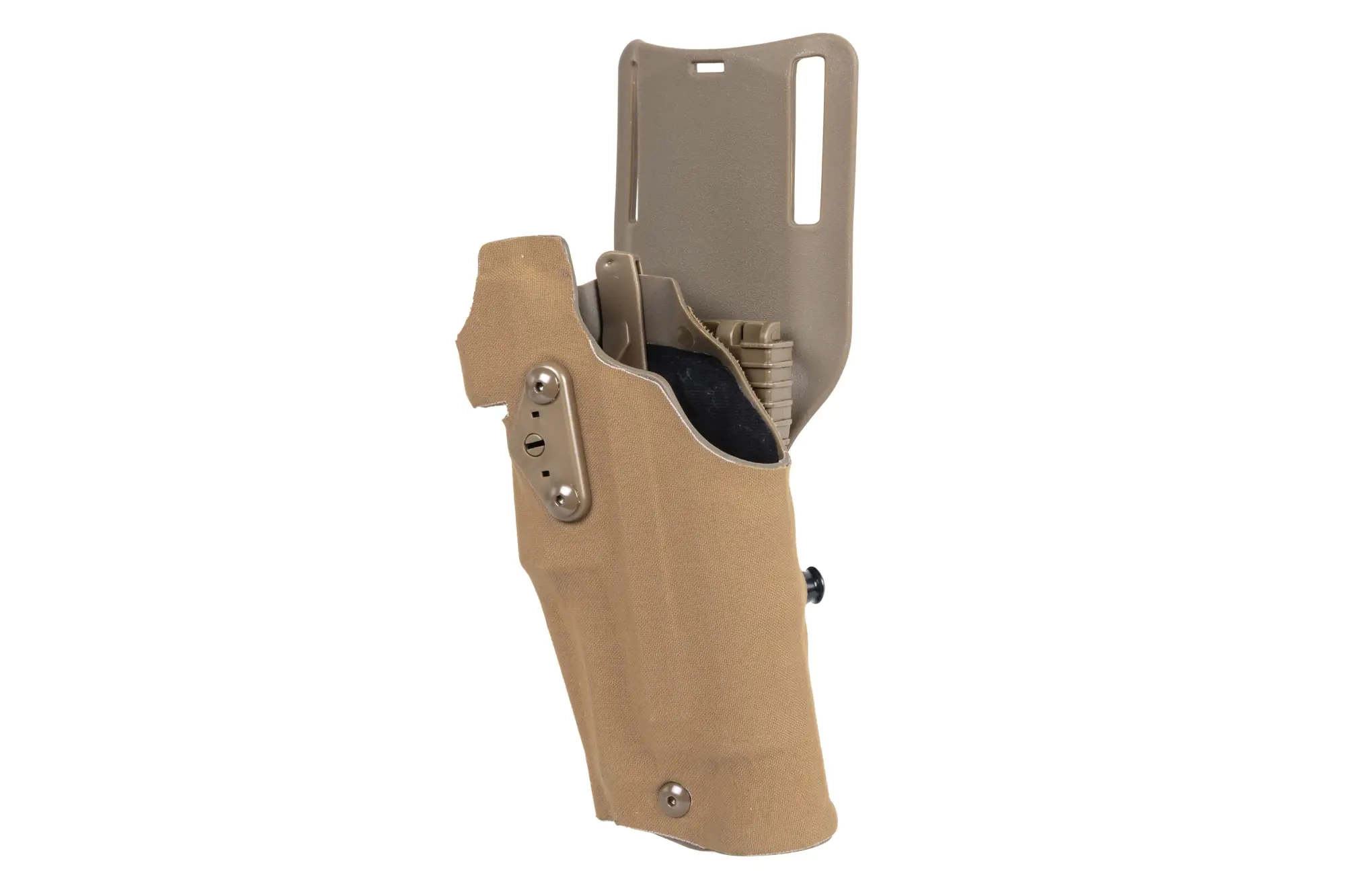 Funda Wosport GB-87 con adaptador y aleta (red dotsión para zurdos) Tan